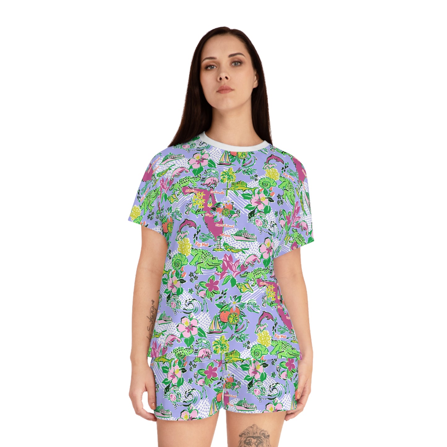 Sunshine State Women's Short Pajama Set