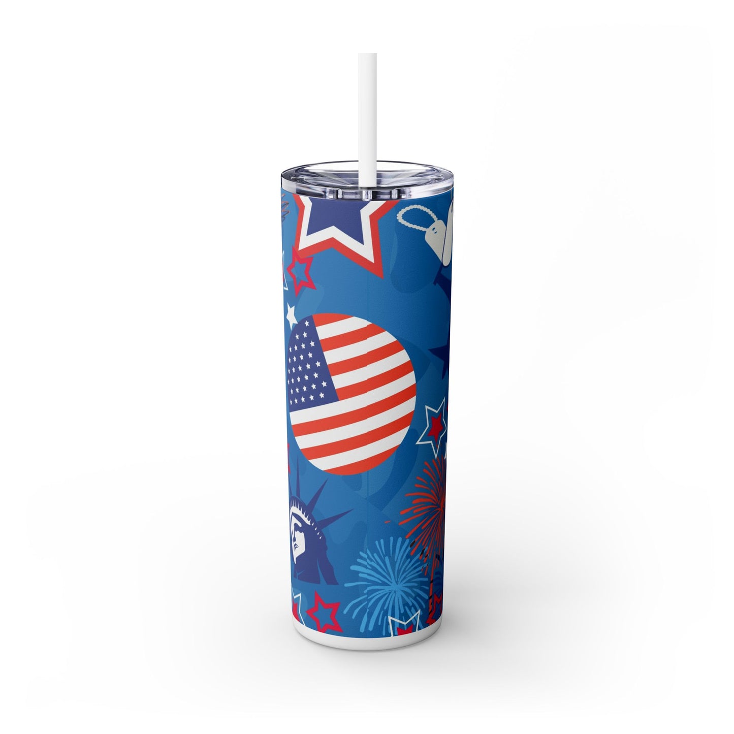 Patriot Duty Skinny Tumbler