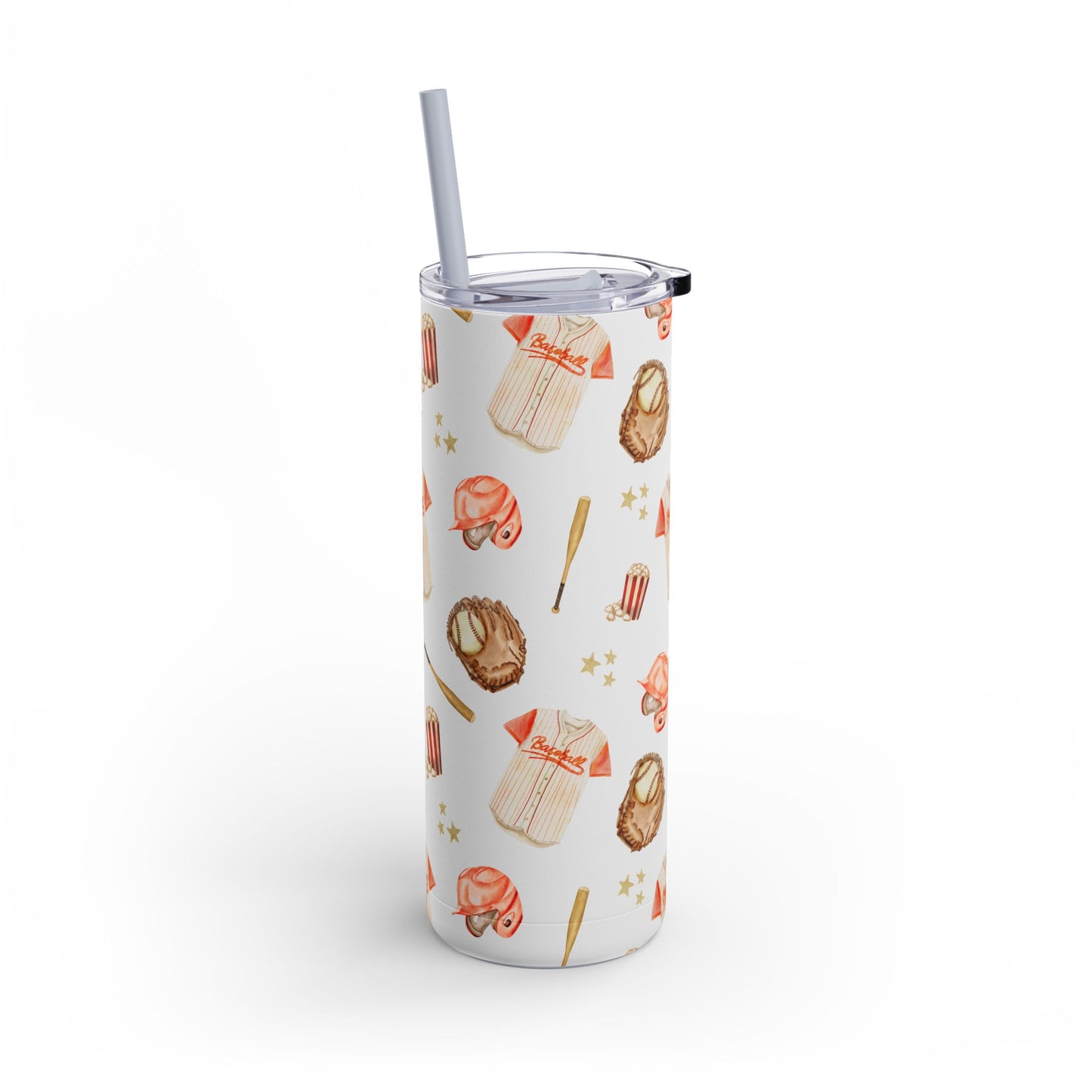 All-Star Spirit Skinny Tumbler with screw-on slide