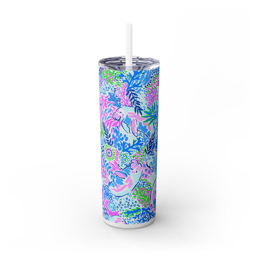 Manatee Paradise Skinny Tumbler