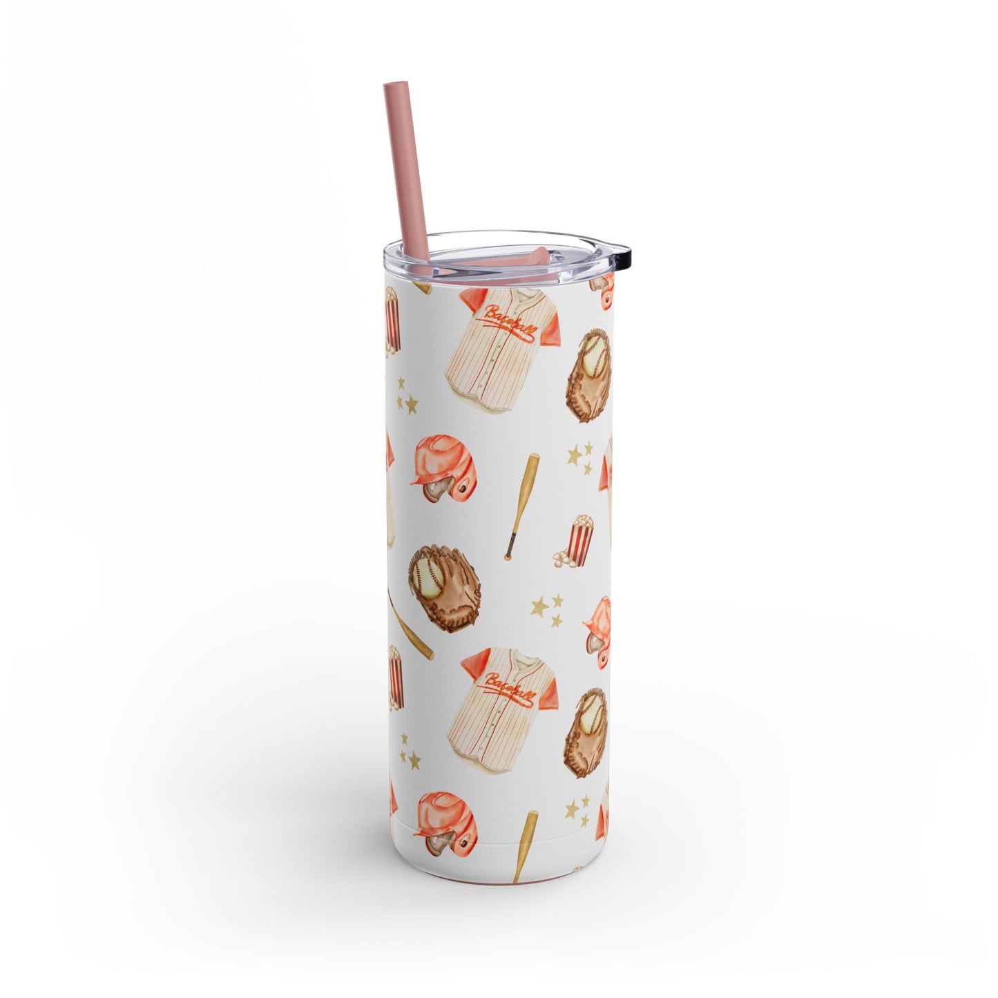 All-Star Spirit Skinny Tumbler with screw-on slide