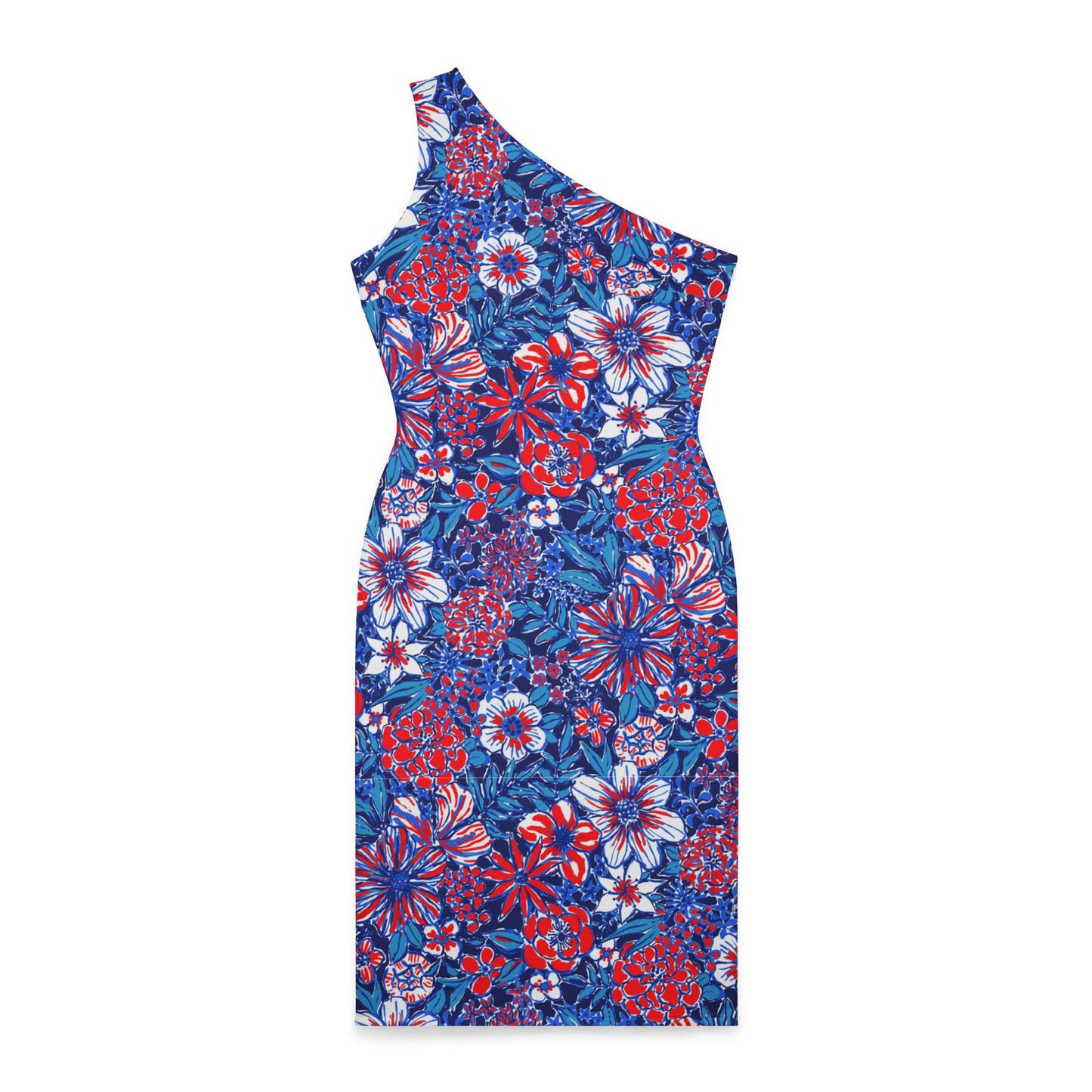 Liberty Garden One Shoulder Dress