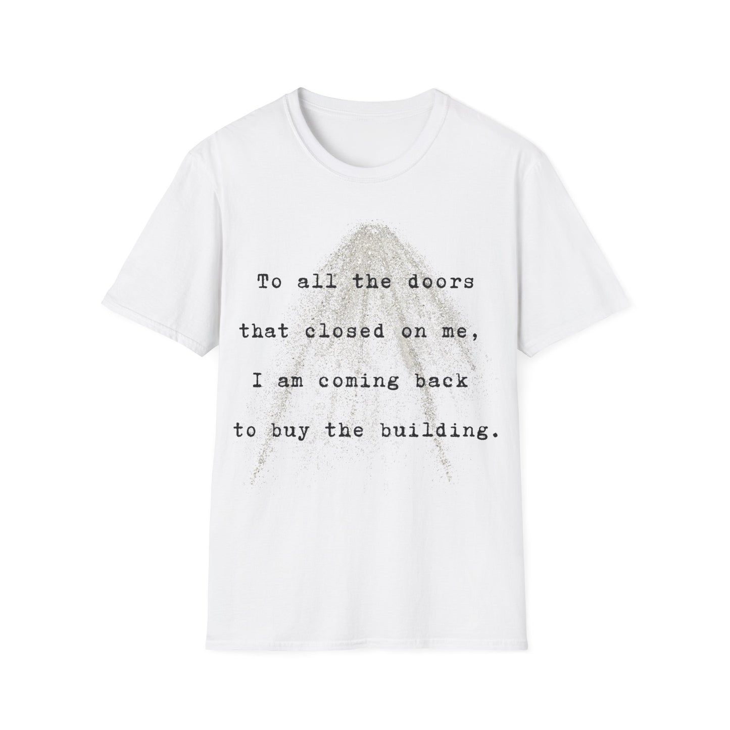 Closed Doors, Bought Buildings | white | Unisex