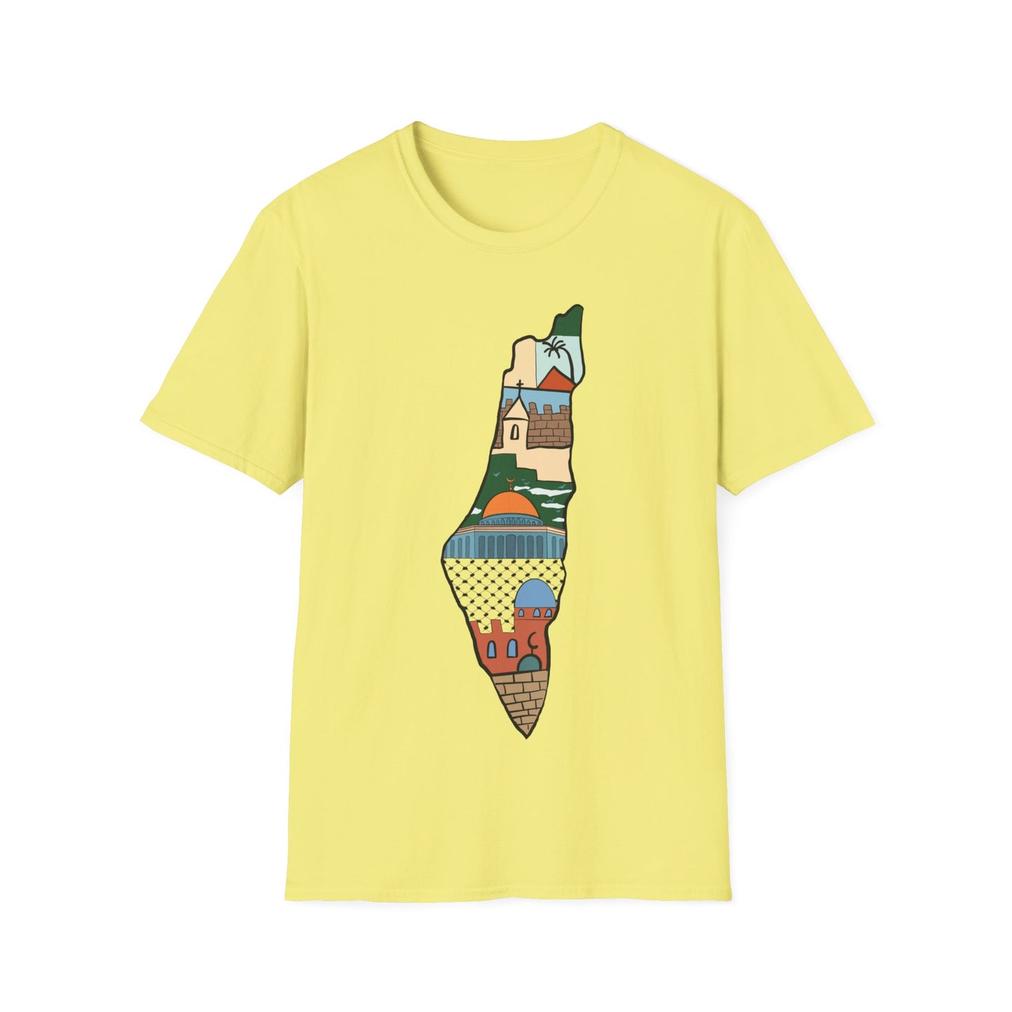 Mapwear: Palestine Edition T-shirt | Women