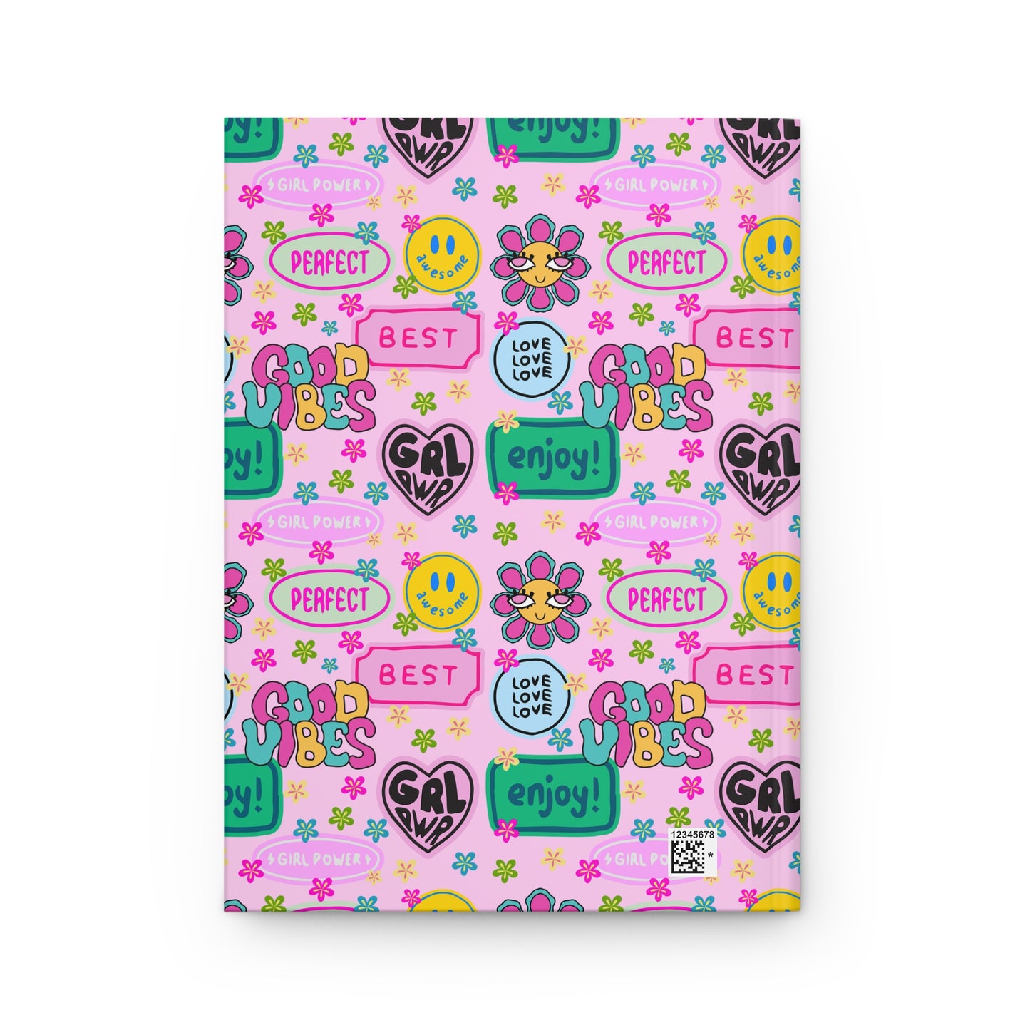 Girl Power, Good Vibes Hardcover Journal