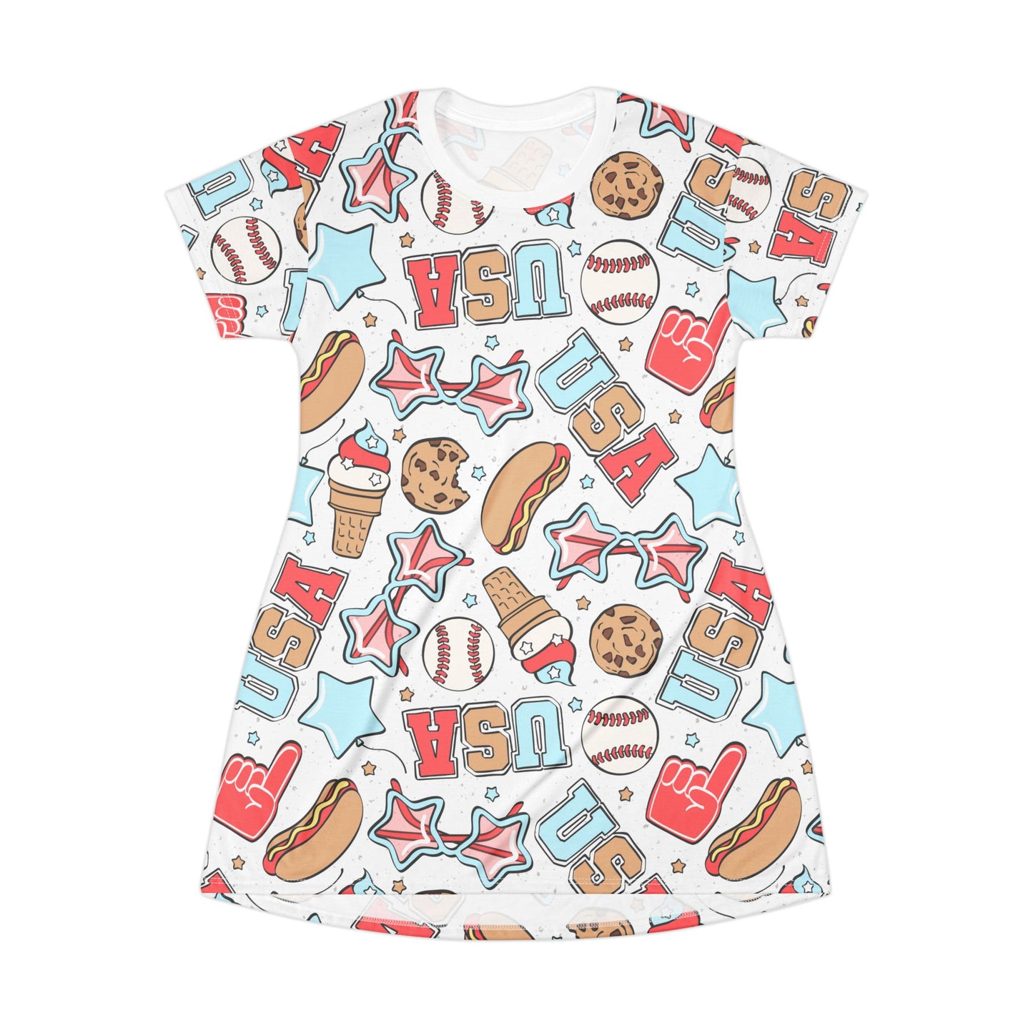 American Treats T-Shirt Dress