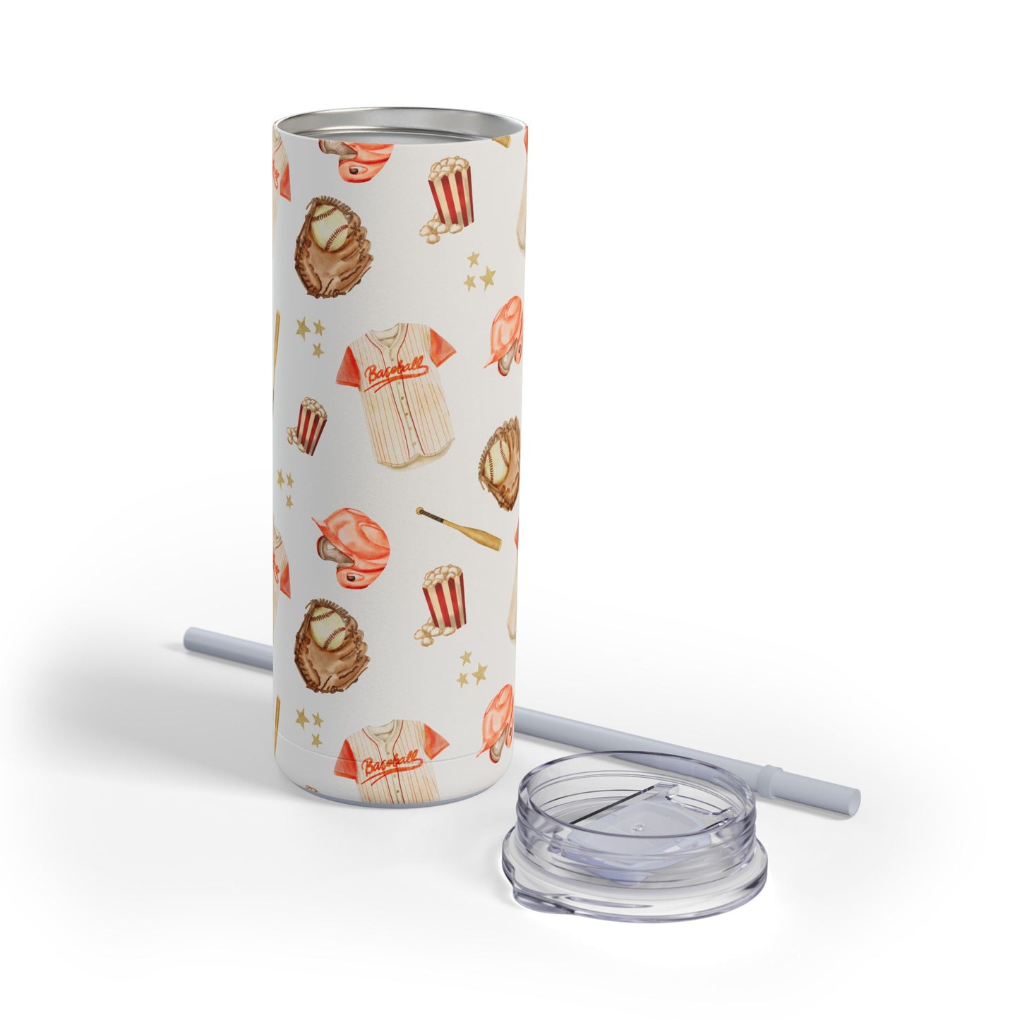 All-Star Spirit Skinny Tumbler with screw-on slide