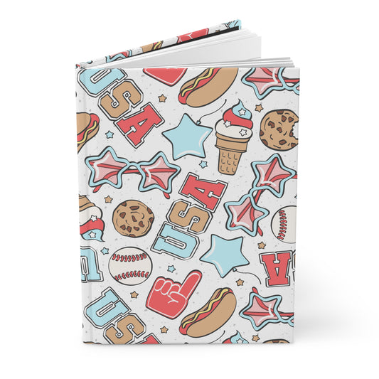 American Treats Hardcover Journal