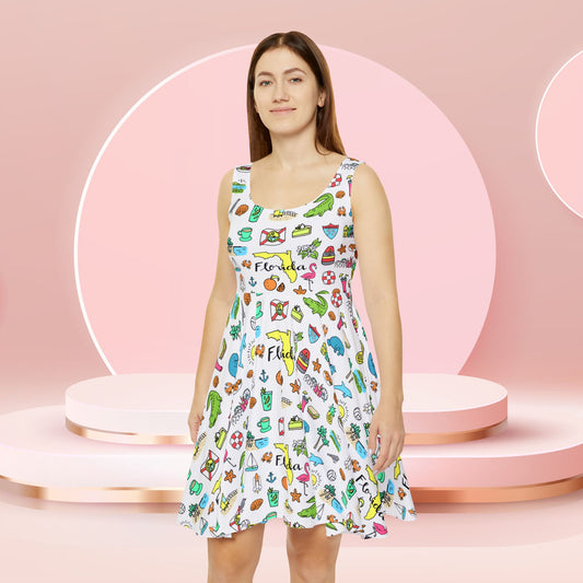 Tropicool Florida Skater Dress