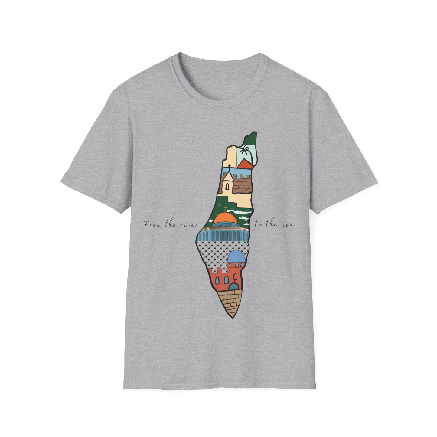 Mapwear: Palestine Edition T-shirt | Men