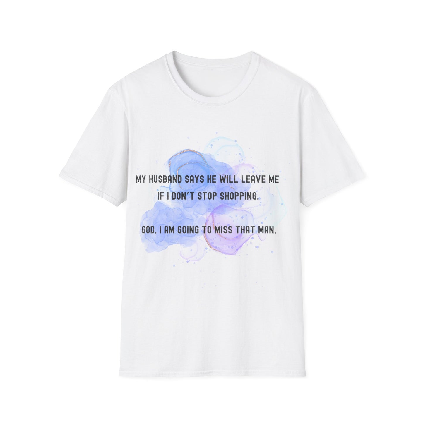 Shopaholic’s Dilemma | white | Unisex