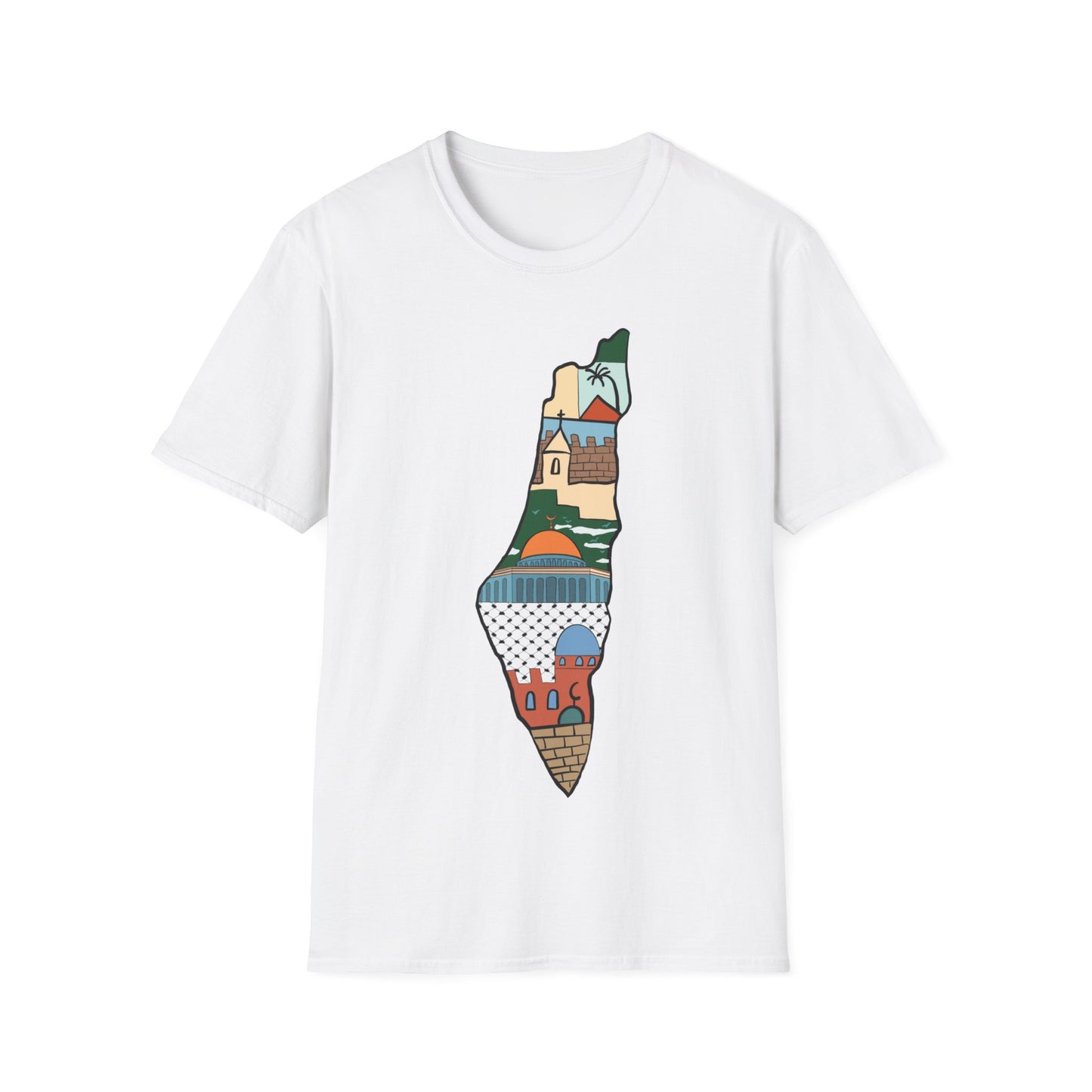 Mapwear: Palestine Edition T-shirt | Men