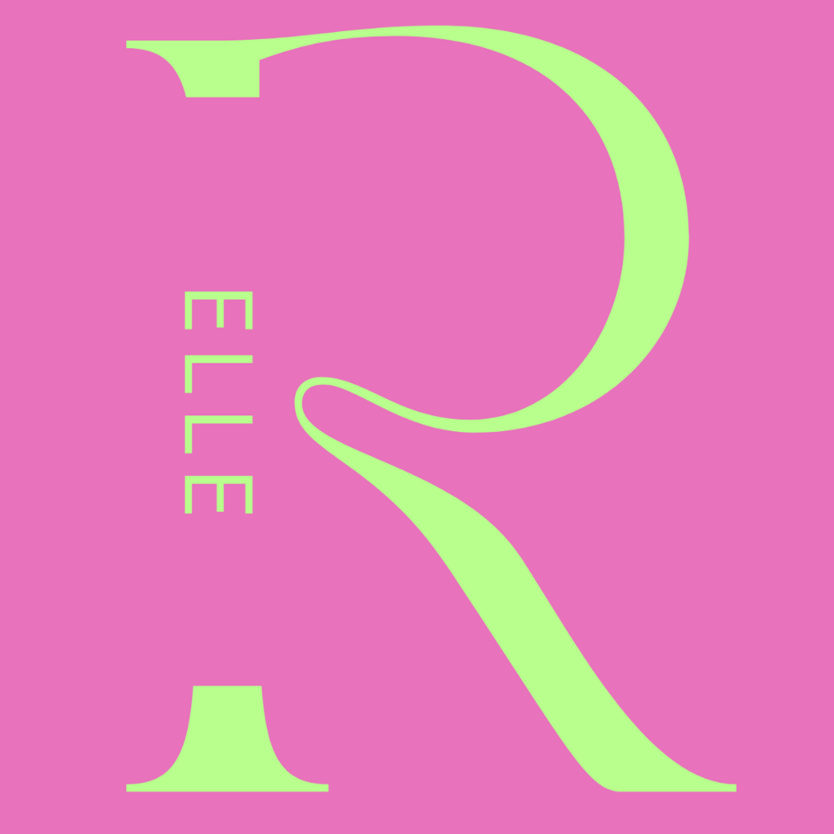 RELLE logo - Miami-based fashion and lifestyle brand