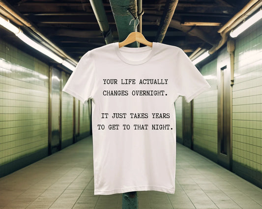 A Journey One Moment | white | Unisex - T-Shirt