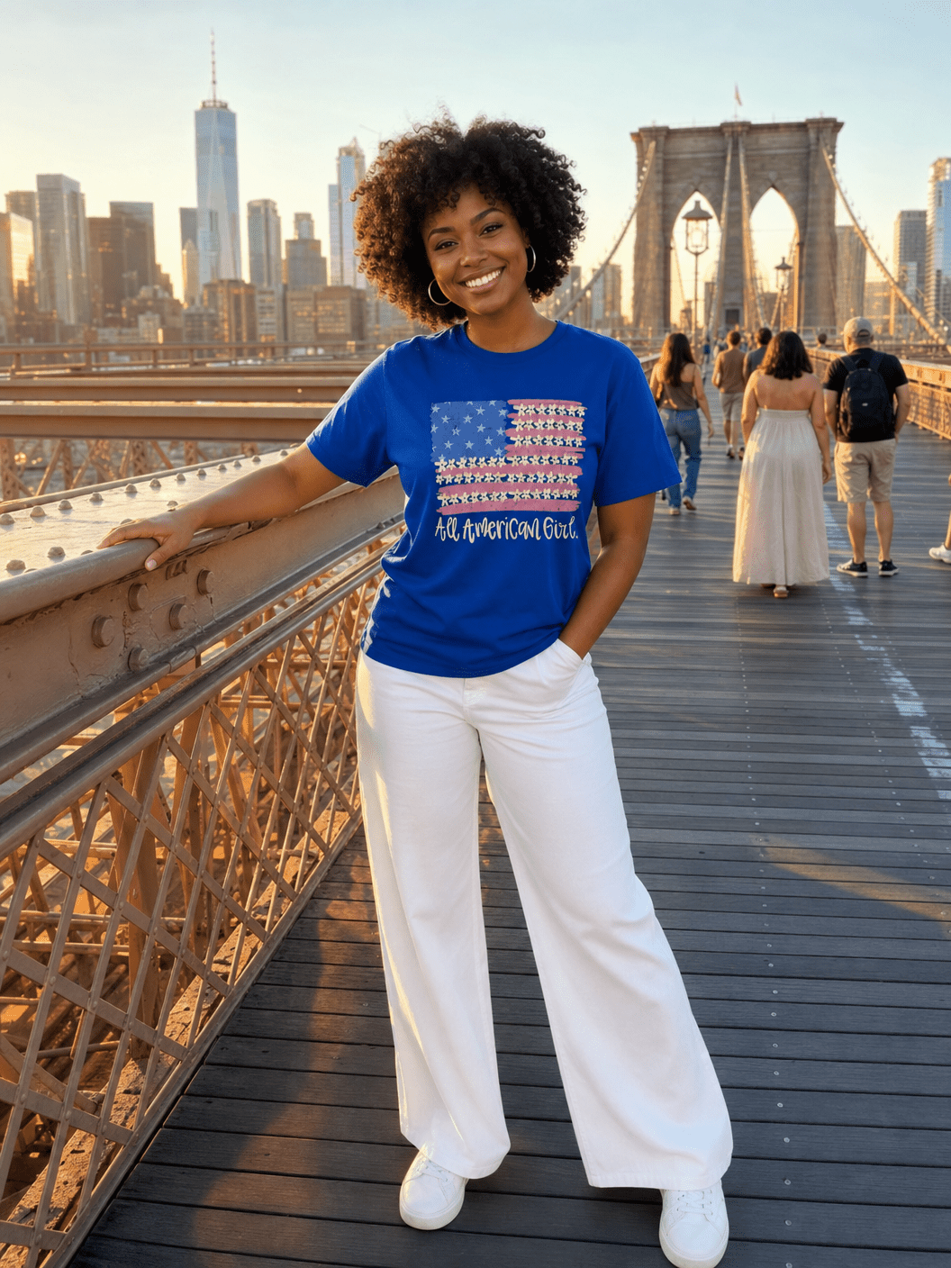 All American Girl T-Shirt – RELLE Fashion & Lifestyle – Product Image