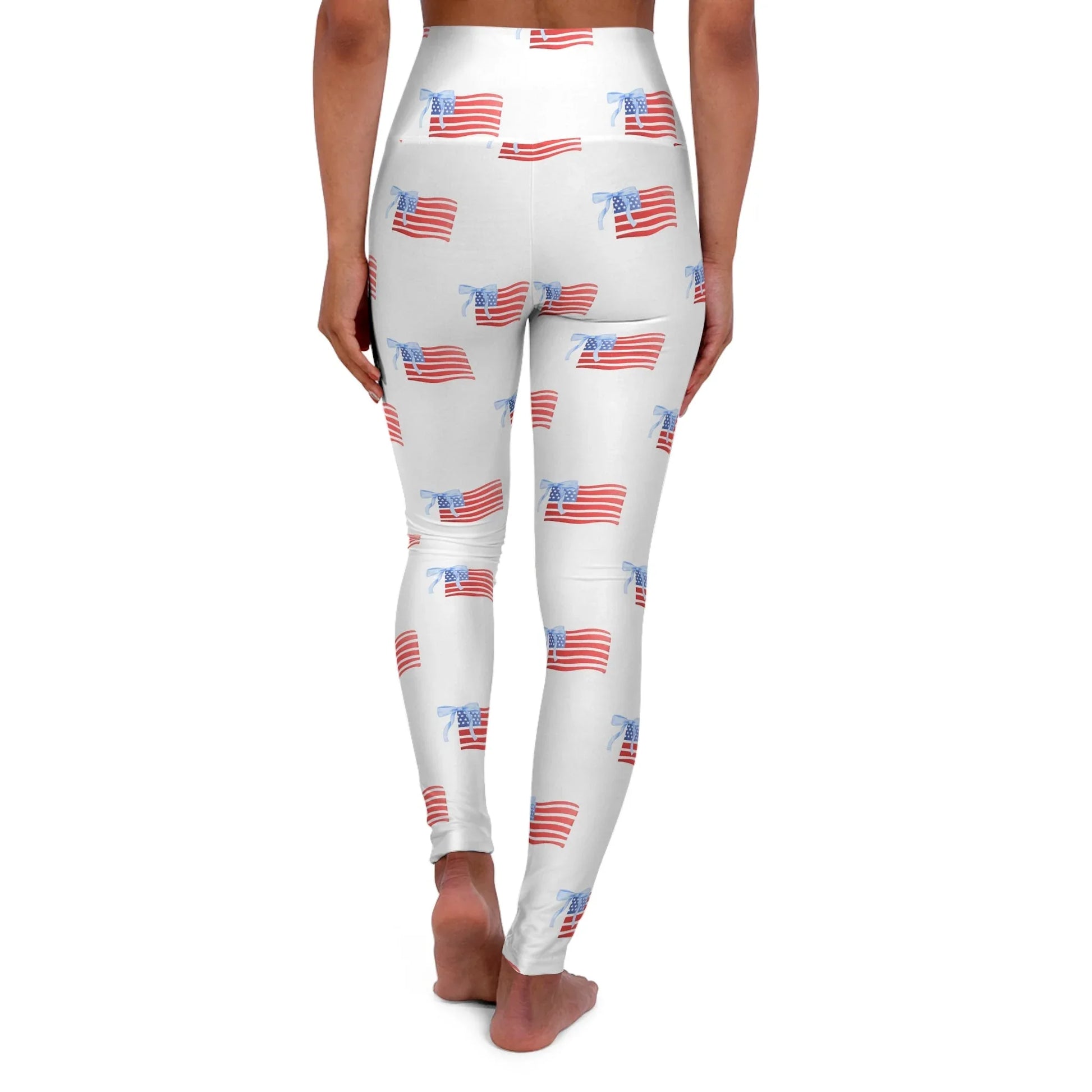 All-American Pride High Waisted Yoga Leggings - All Over Prints