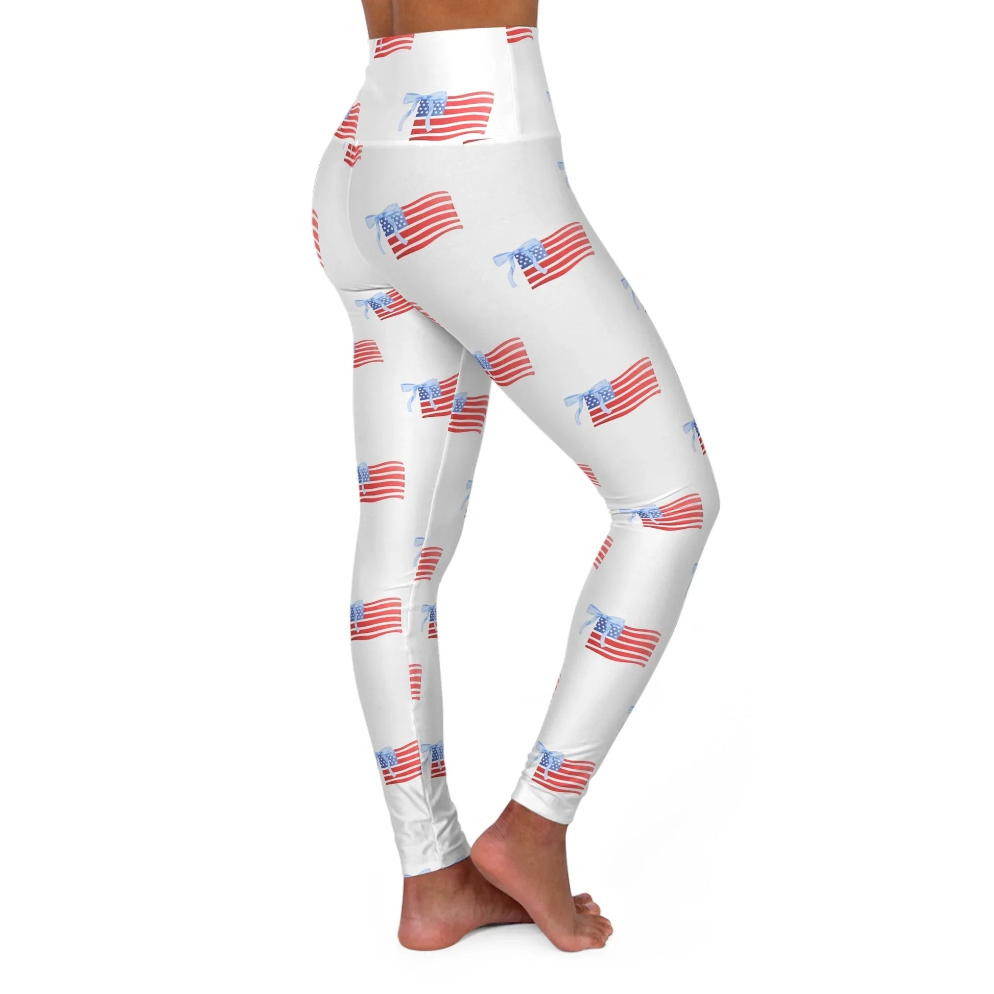 All-American Pride High Waisted Yoga Leggings - All Over Prints