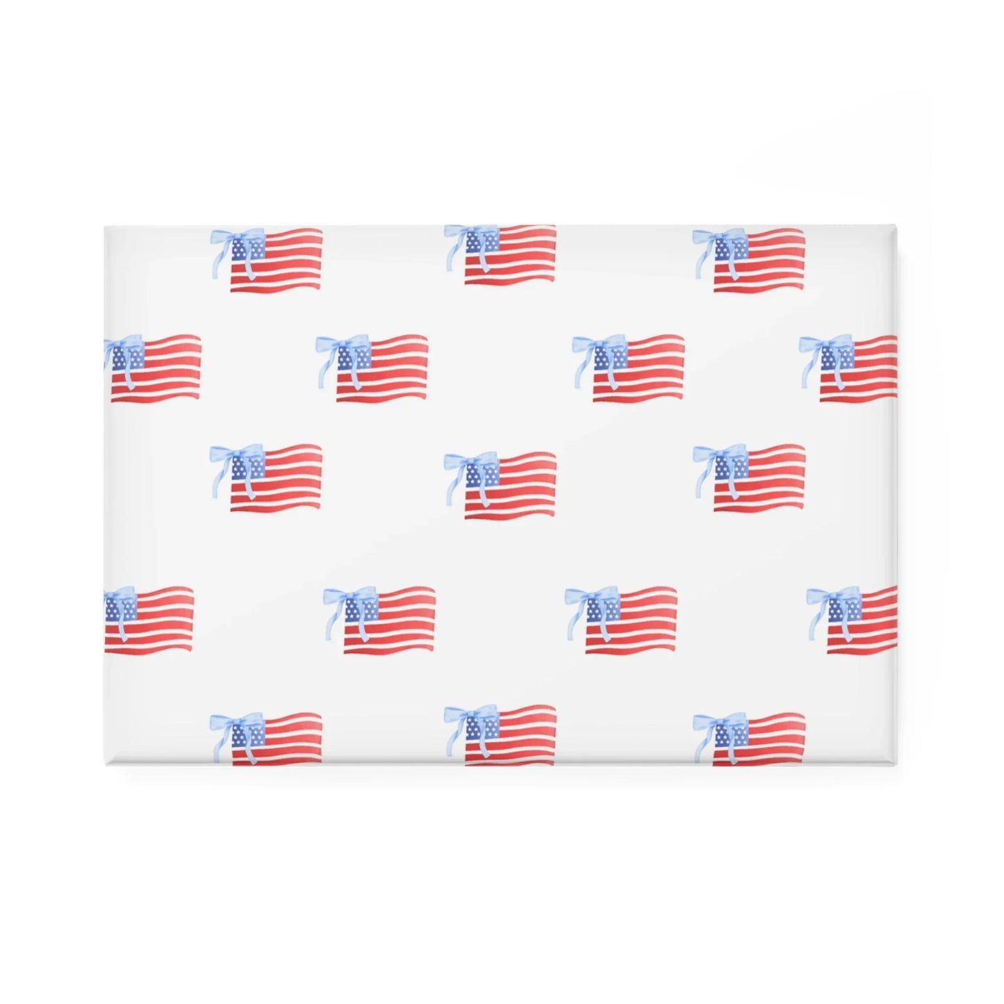 All-American Pride Magnet - 1 pc / 2’’ x 3’’ / Rectangle - Home Decor
