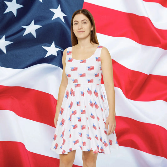 All-American Pride Skater Dress - All Over Prints