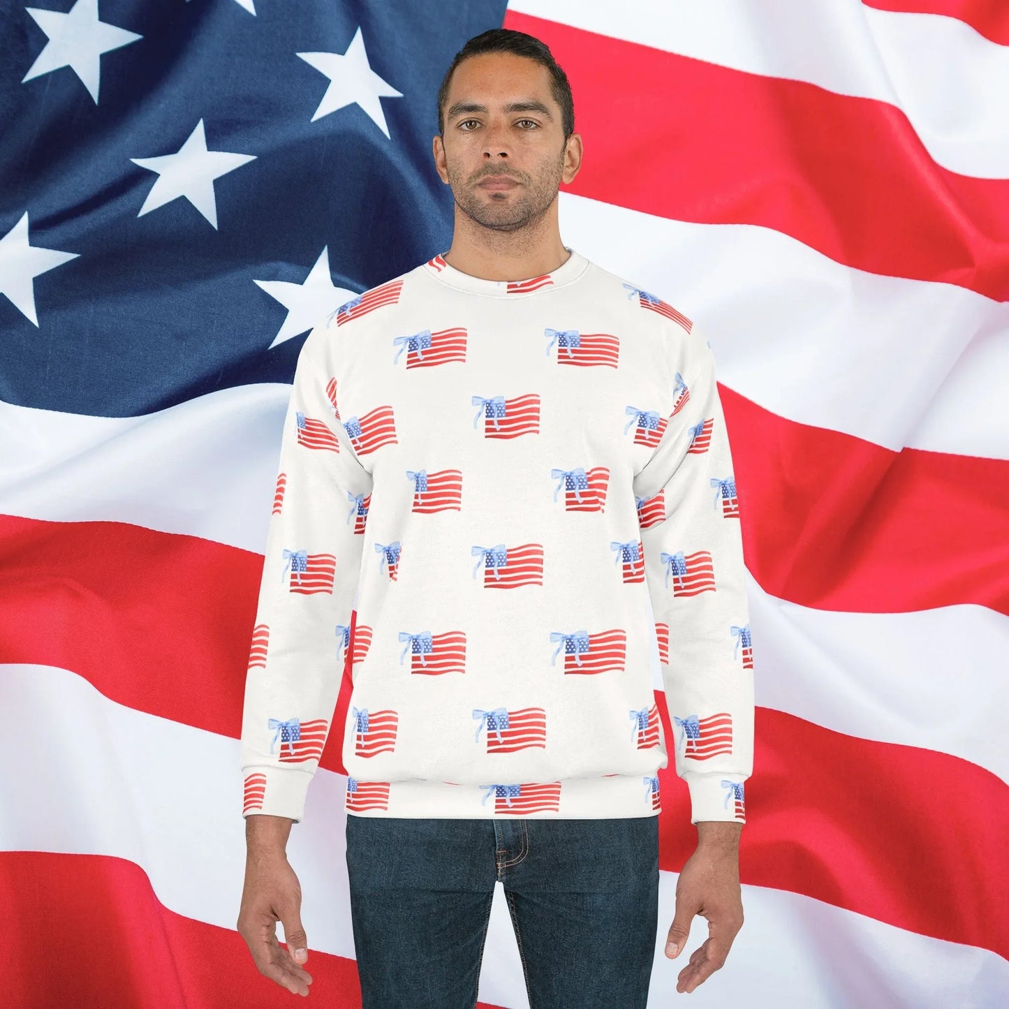 All-American Pride Spirit Sweatshirt - All Over Prints