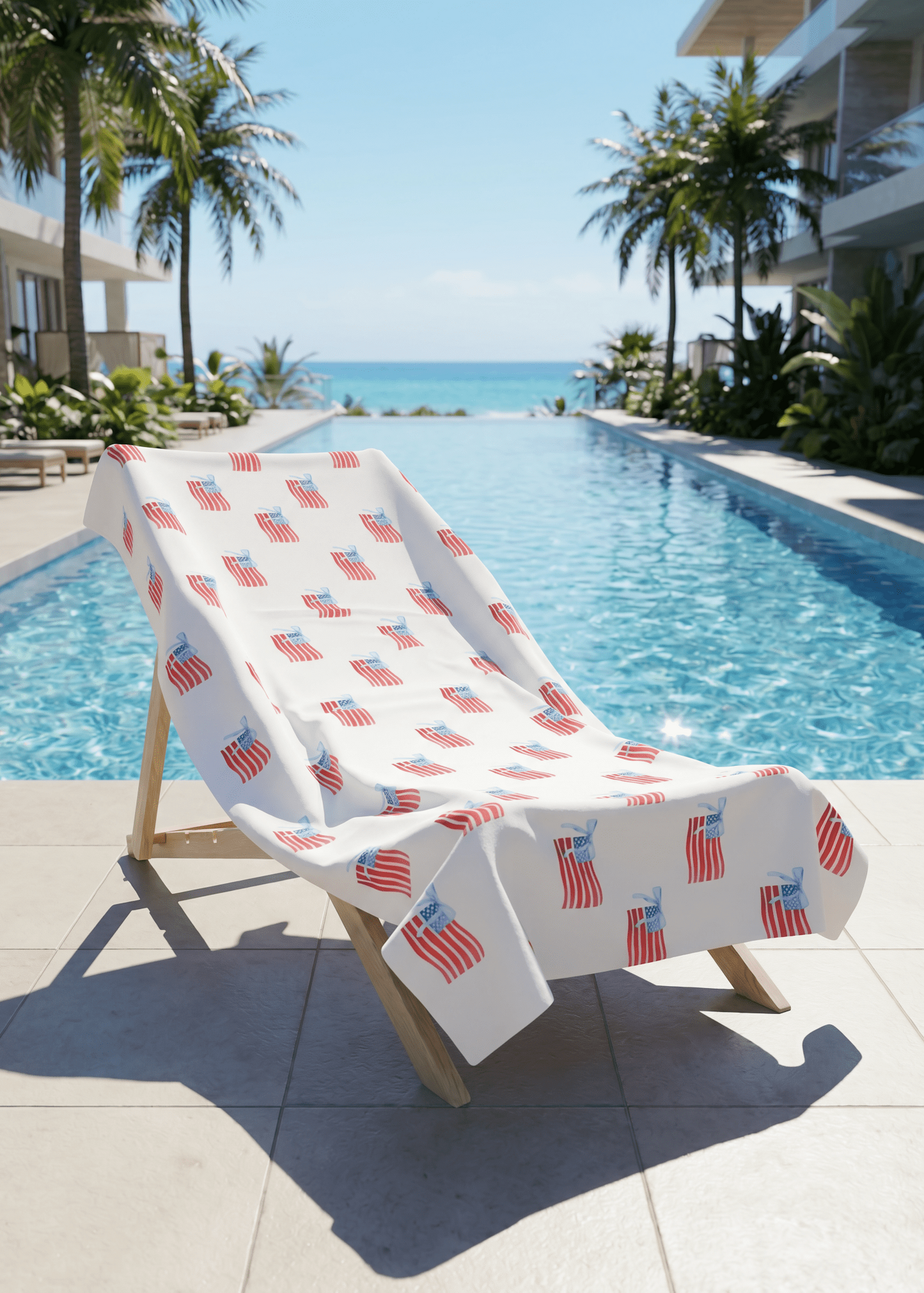 All - American Pride Towel – RELLE Fashion & Lifestyle – Product Image