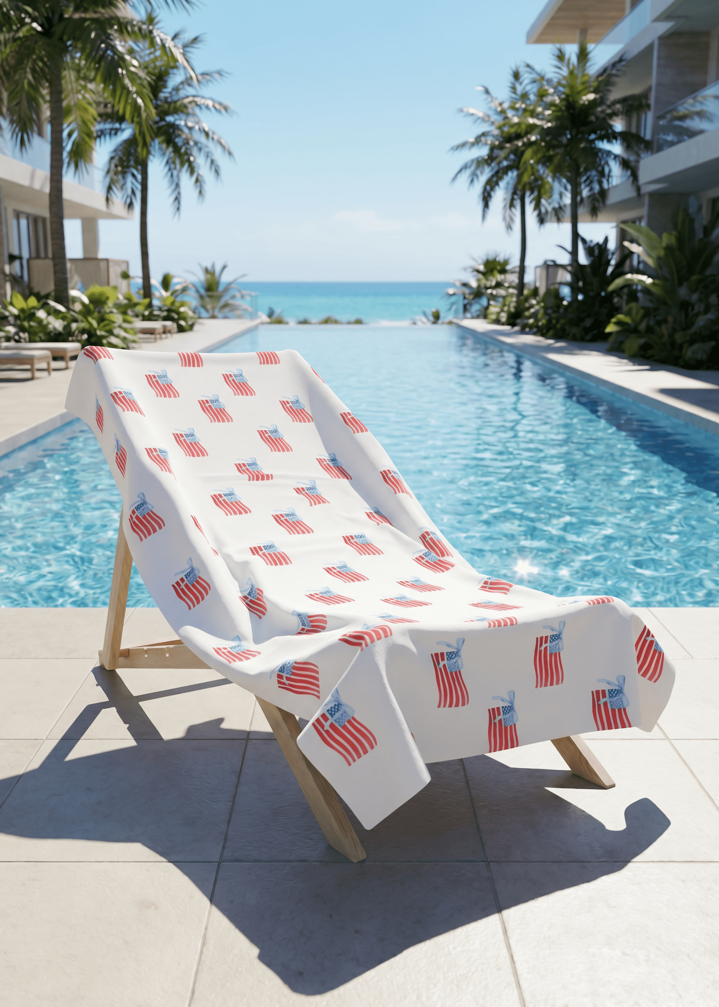 All - American Pride Towel – RELLE Fashion & Lifestyle – Product Image