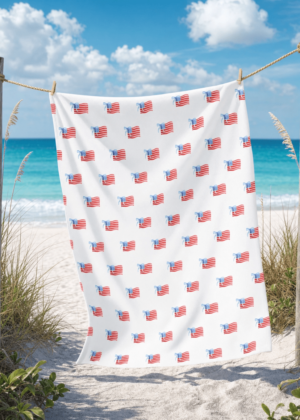 All - American Pride Towel – RELLE Fashion & Lifestyle – Product Image