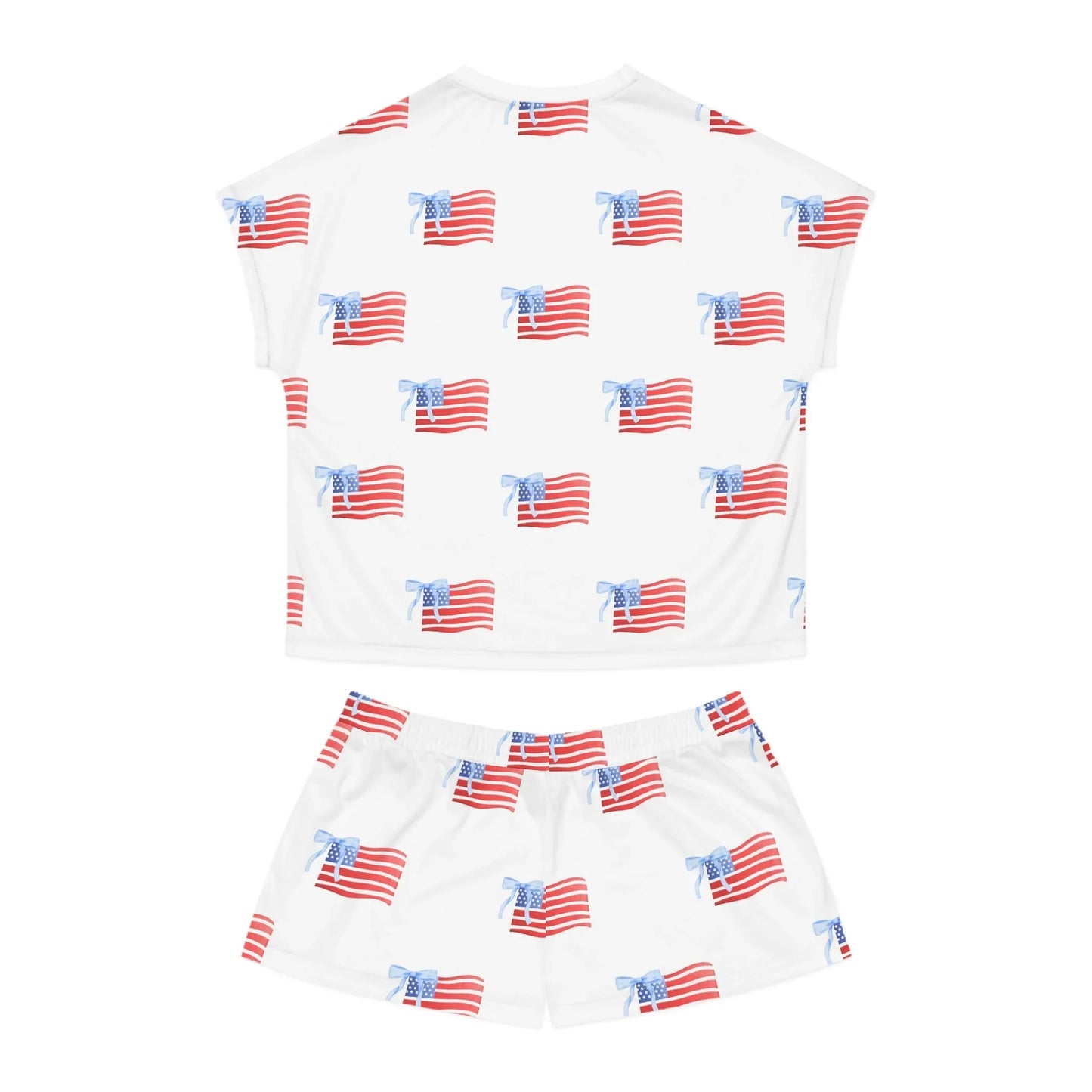 All-American Pride Women’s Short Pajama Set - All Over Prints