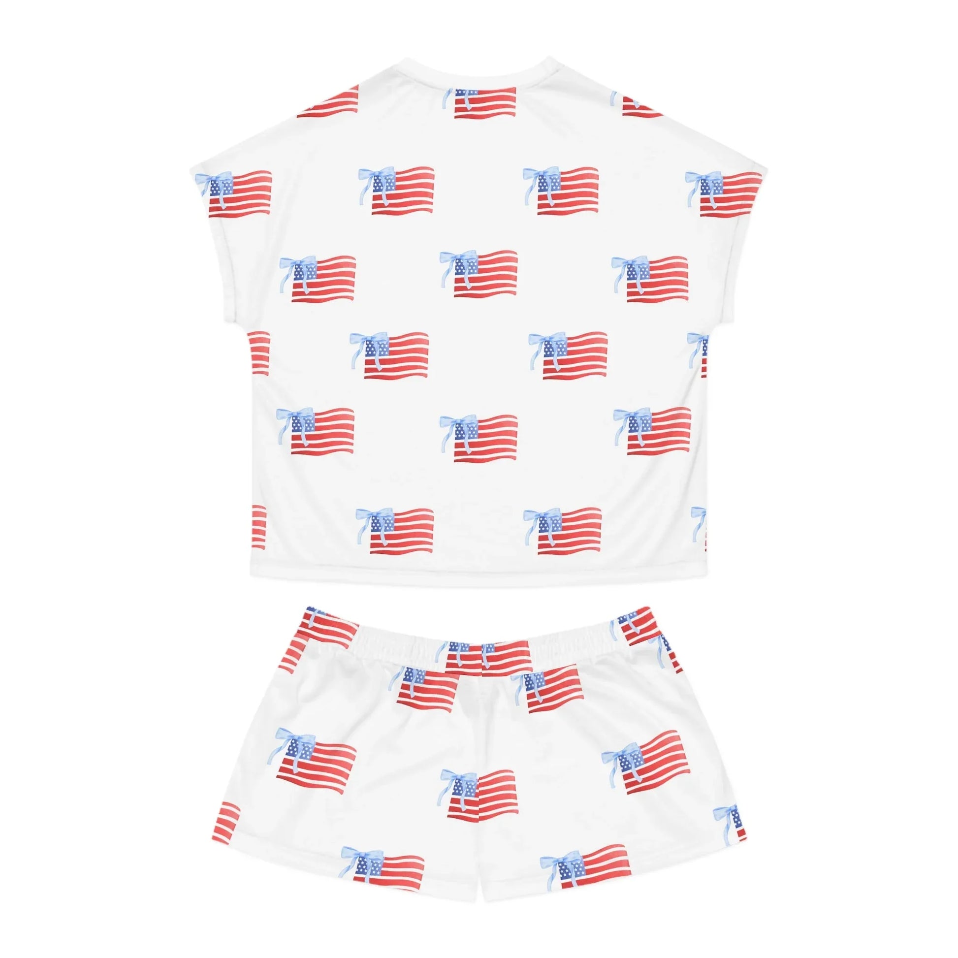 All-American Pride Women’s Short Pajama Set - All Over Prints