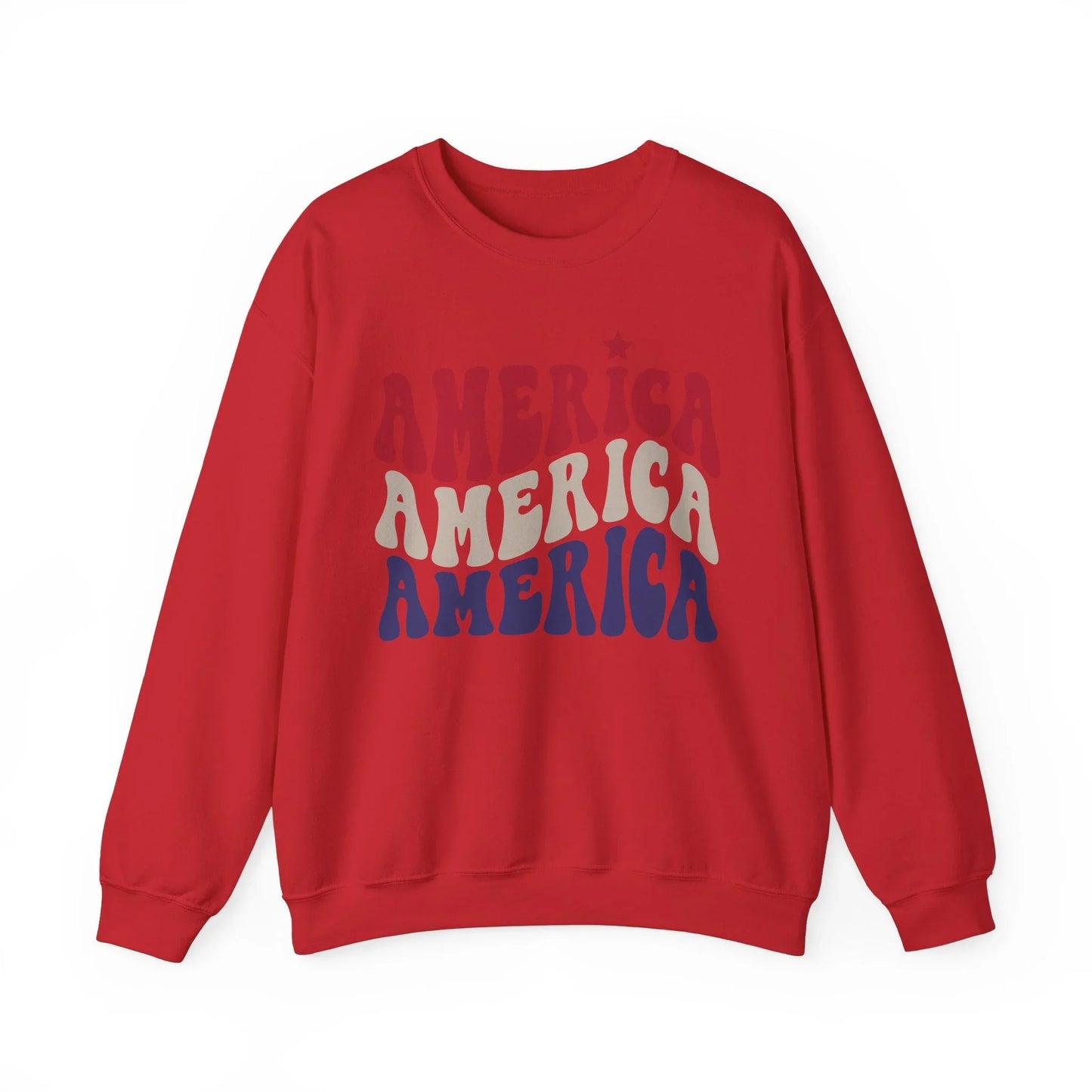 All-American Sweatshirt | Unisex - Red / S