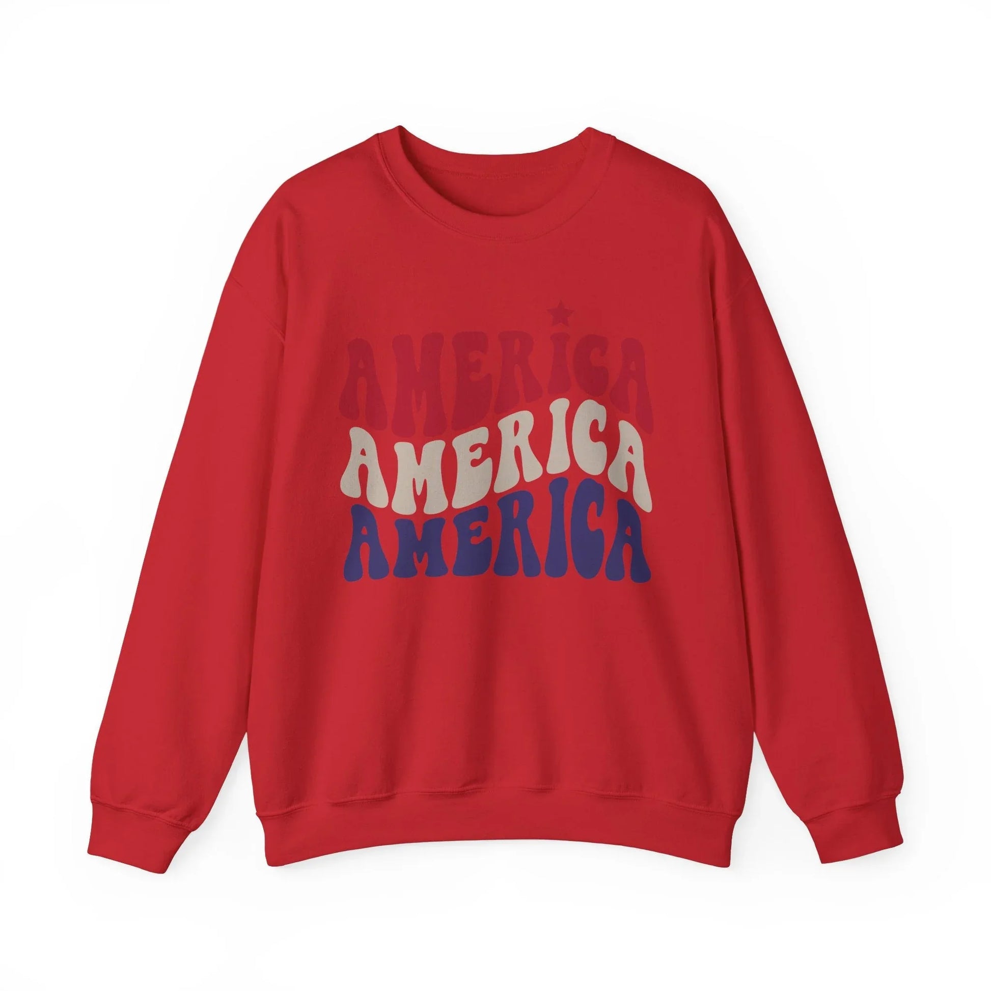 All-American Sweatshirt | Unisex - Red / S