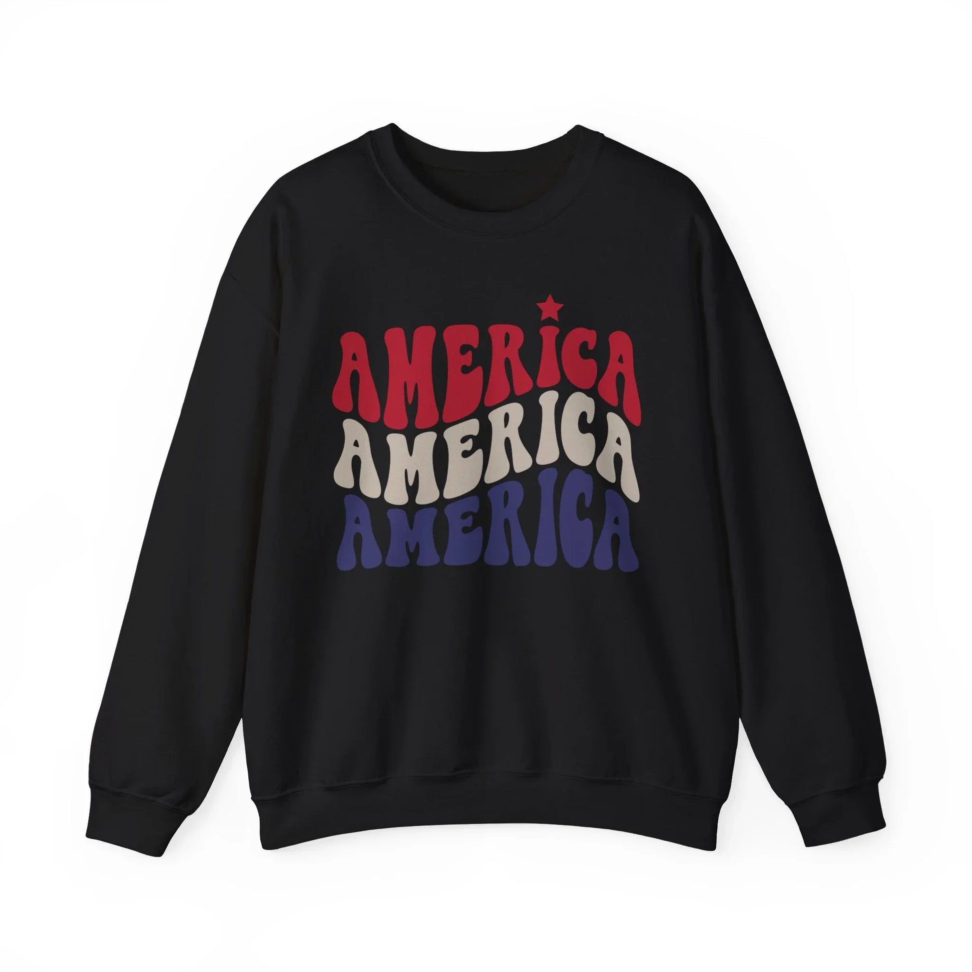 All-American Sweatshirt | Unisex - Black / S