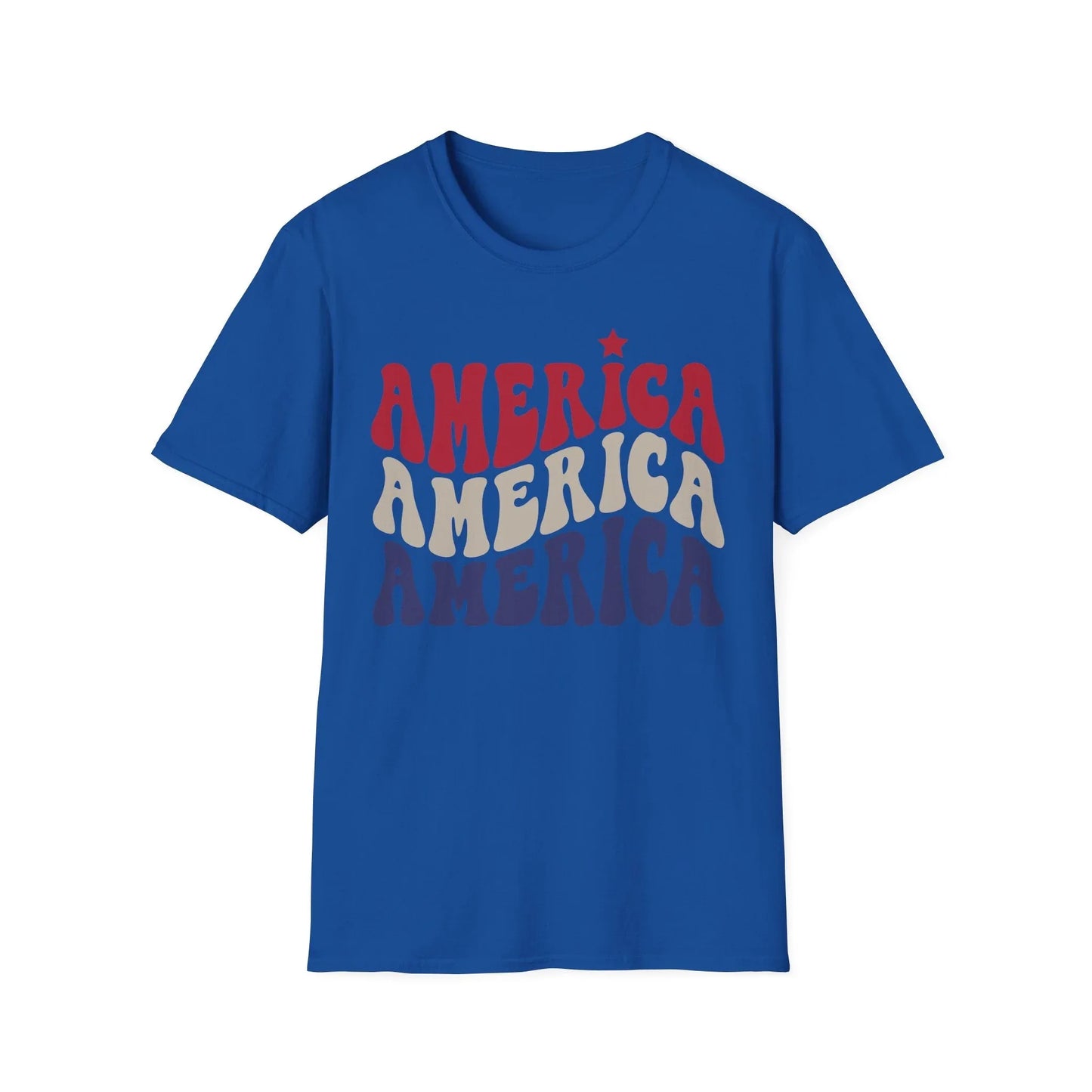 All American T-Shirt | Unisex - XS / Royal