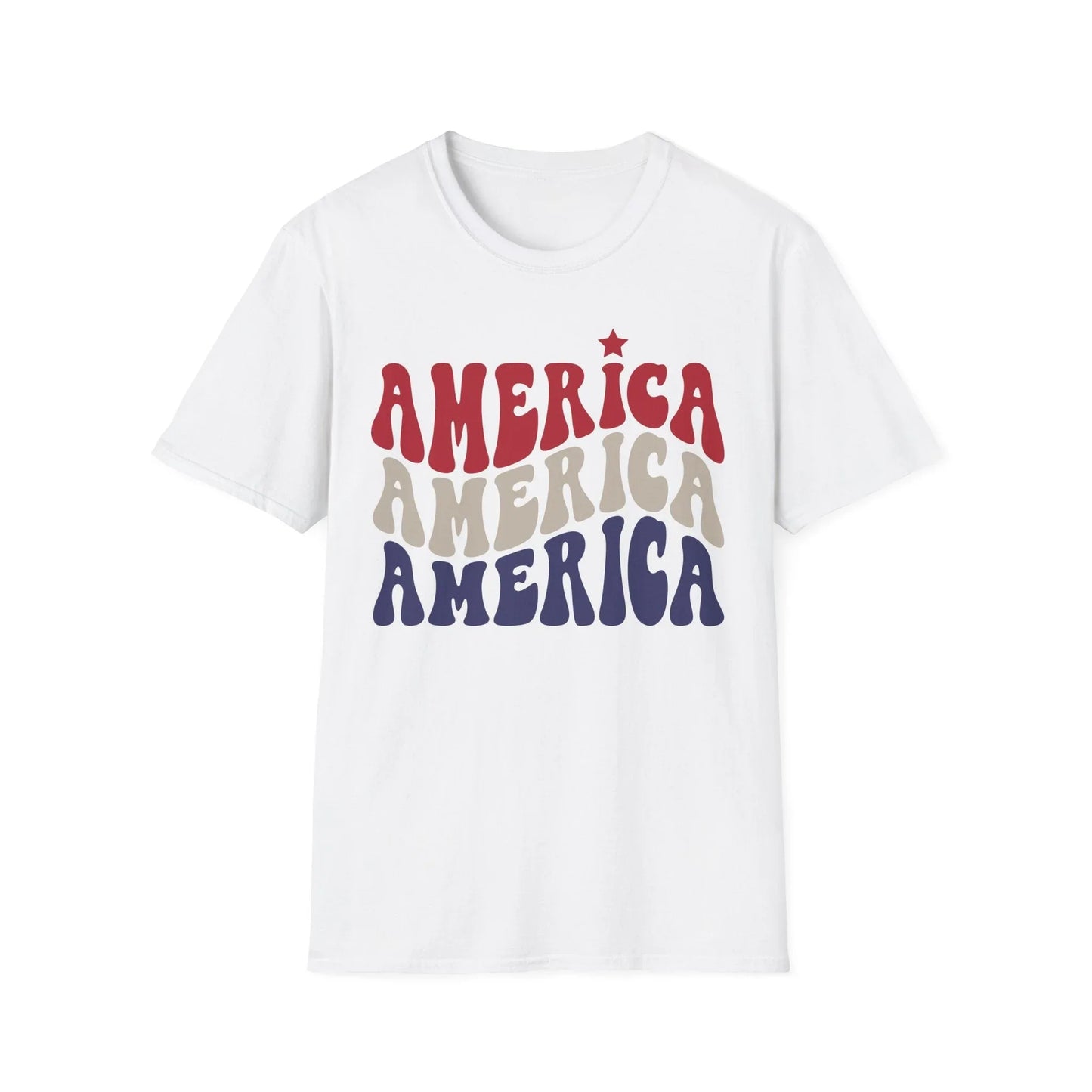 All American T-Shirt | Unisex - XS / White