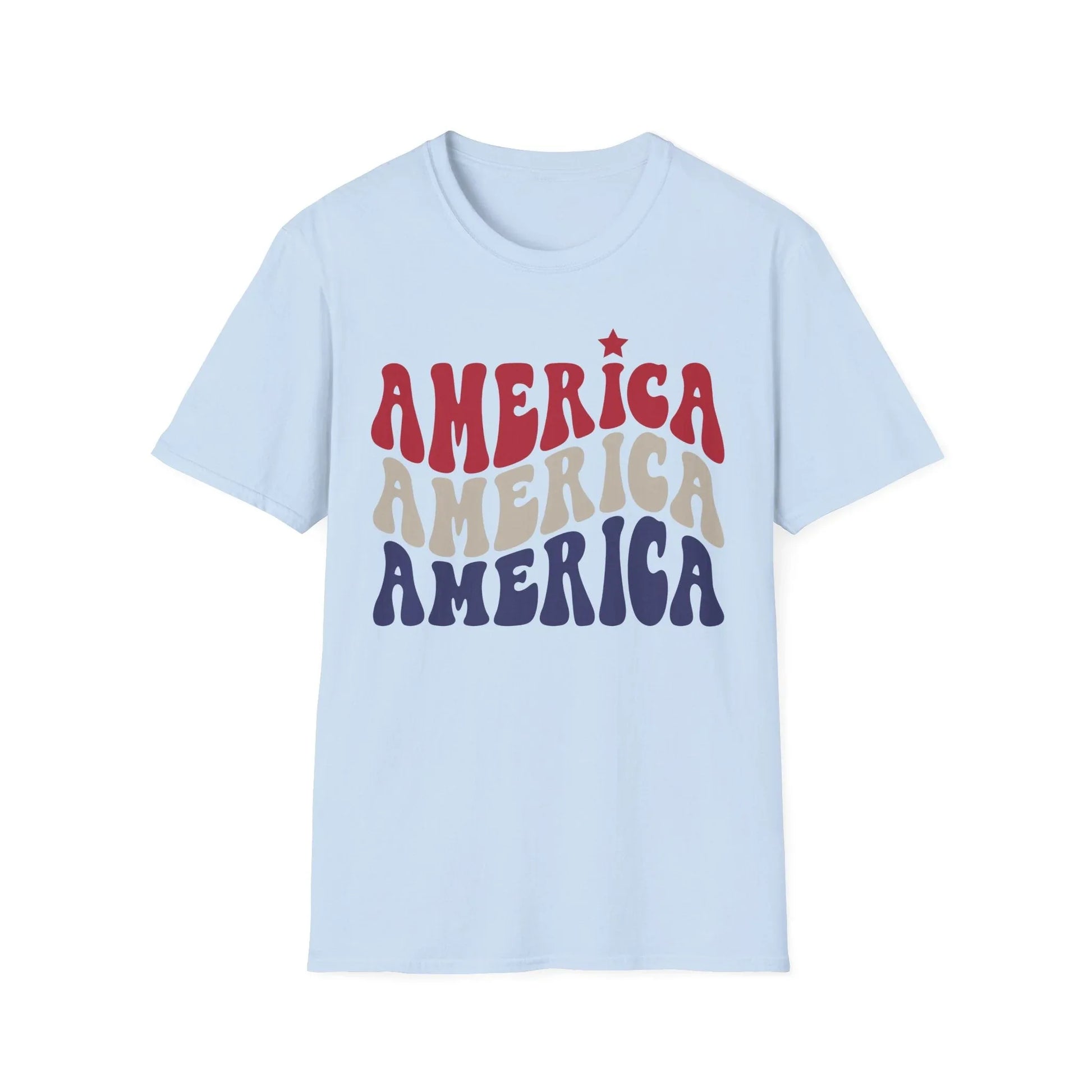 All American T-Shirt | Unisex - S / Light Blue