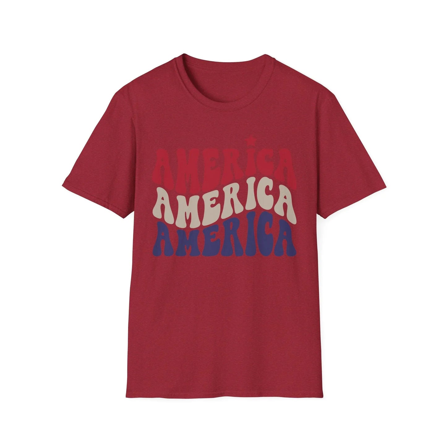 All American T-Shirt | Unisex - S / Antique Cherry Red