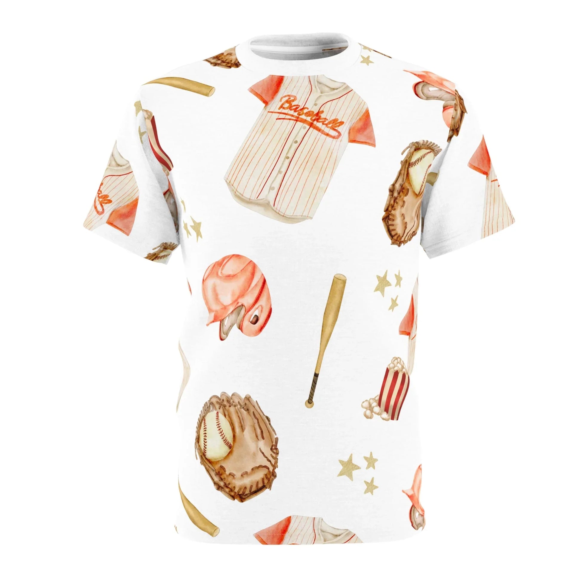 All-Star Spirit All-Over-Print T-Shirt - White stitching / 4 oz. / S - All Over Prints