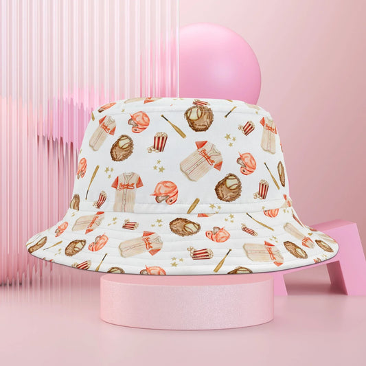 All-Star Spirit Custom Bucket Hat - Small / White stitching - Hats