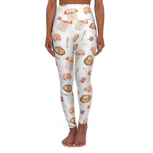 All-Star Spirit High Waisted Yoga Leggings - XS - All Over Prints