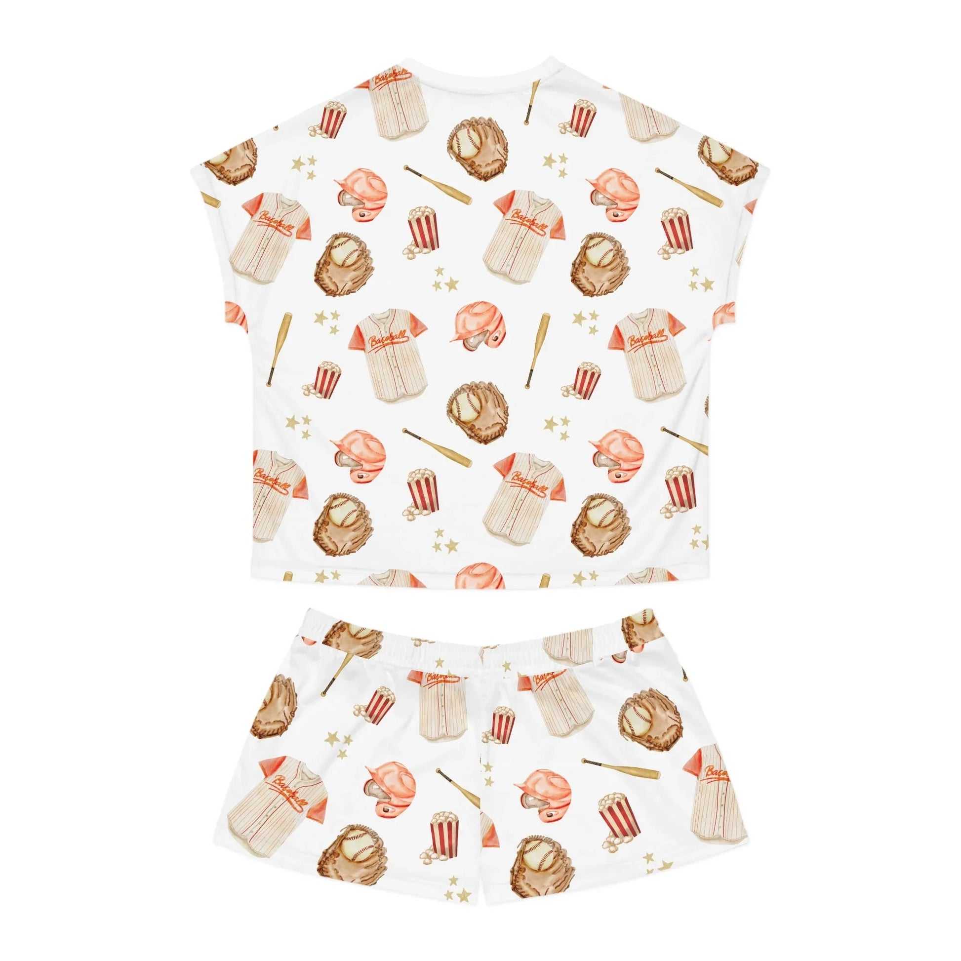 All-Star Spirit Women’s Short Pajama Set - All Over Prints