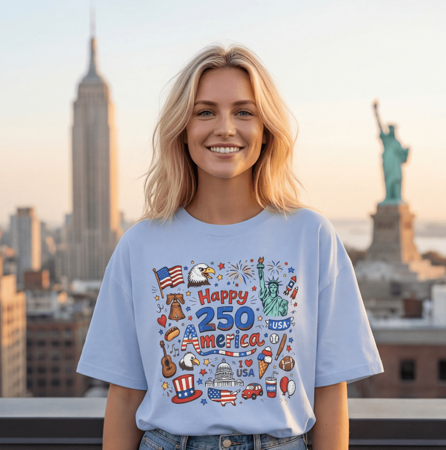 American Girl T-Shirt – RELLE Fashion & Lifestyle – Product Image