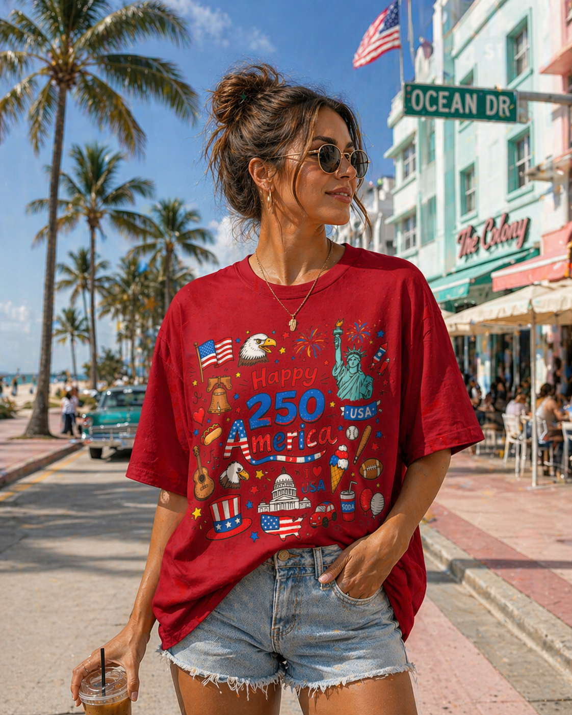 American Girl T-Shirt – RELLE Fashion & Lifestyle – Product Image