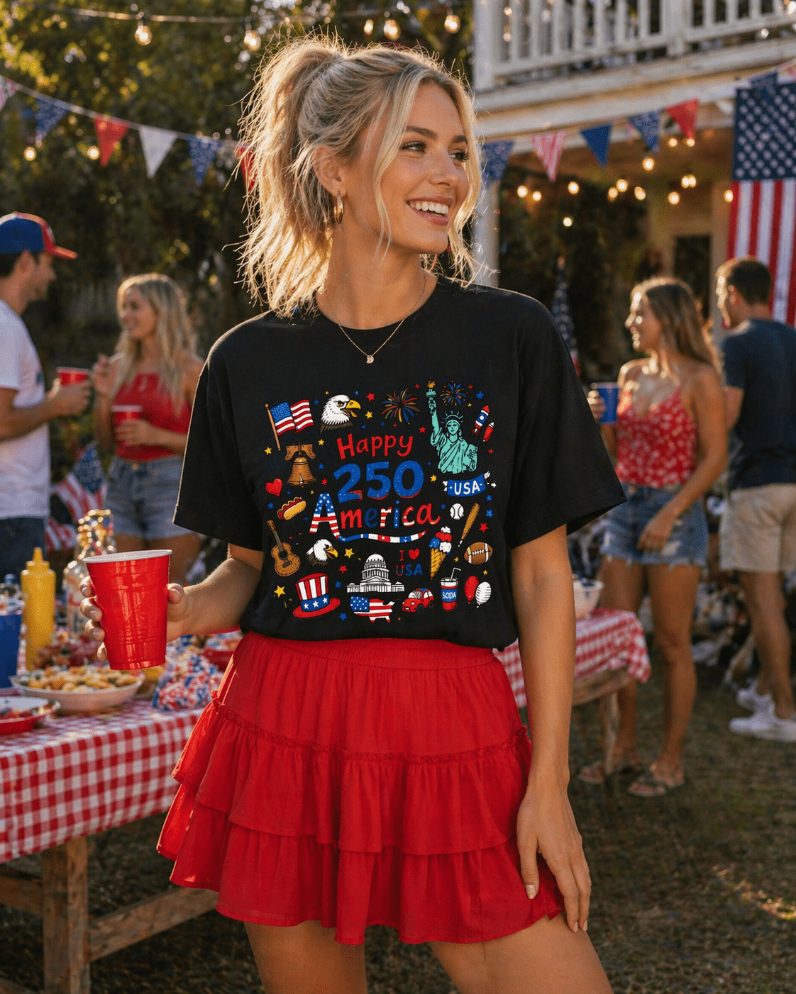 American Girl T-Shirt – RELLE Fashion & Lifestyle – Product Image