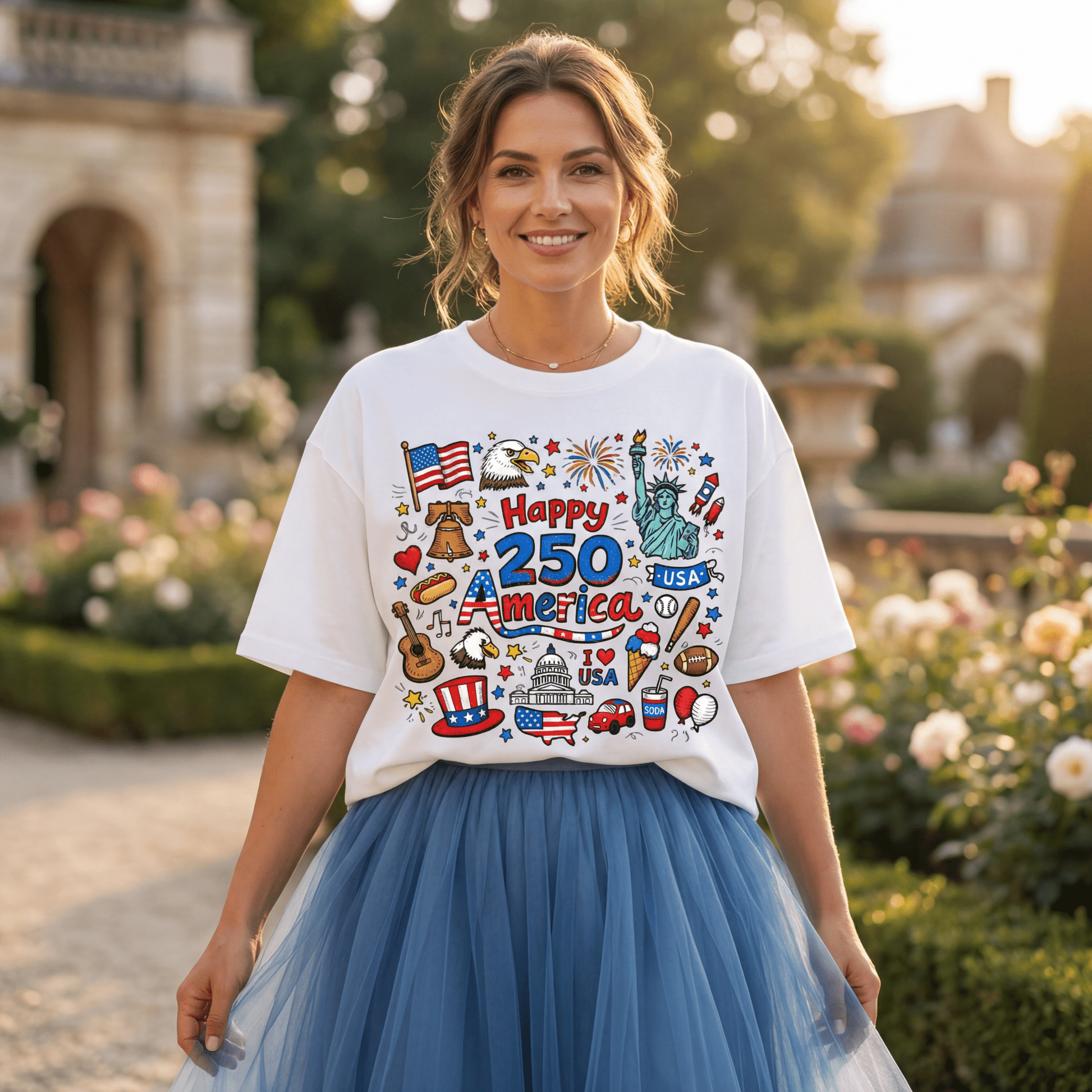 American Girl T-Shirt – RELLE Fashion & Lifestyle – Product Image