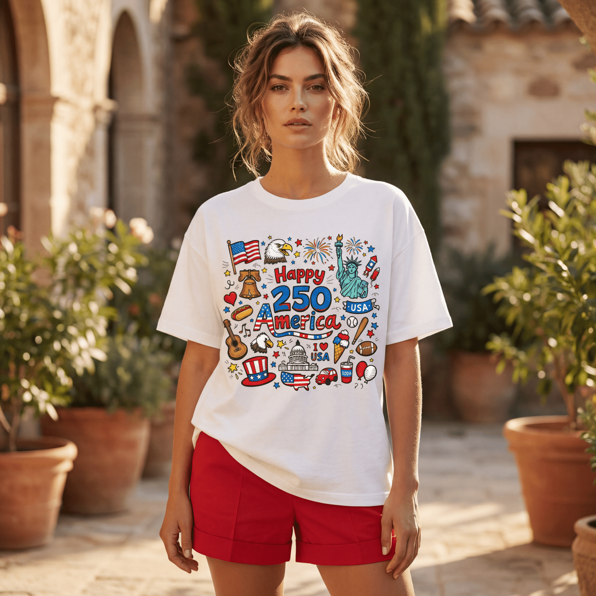 American Girl T-Shirt – RELLE Fashion & Lifestyle – Product Image