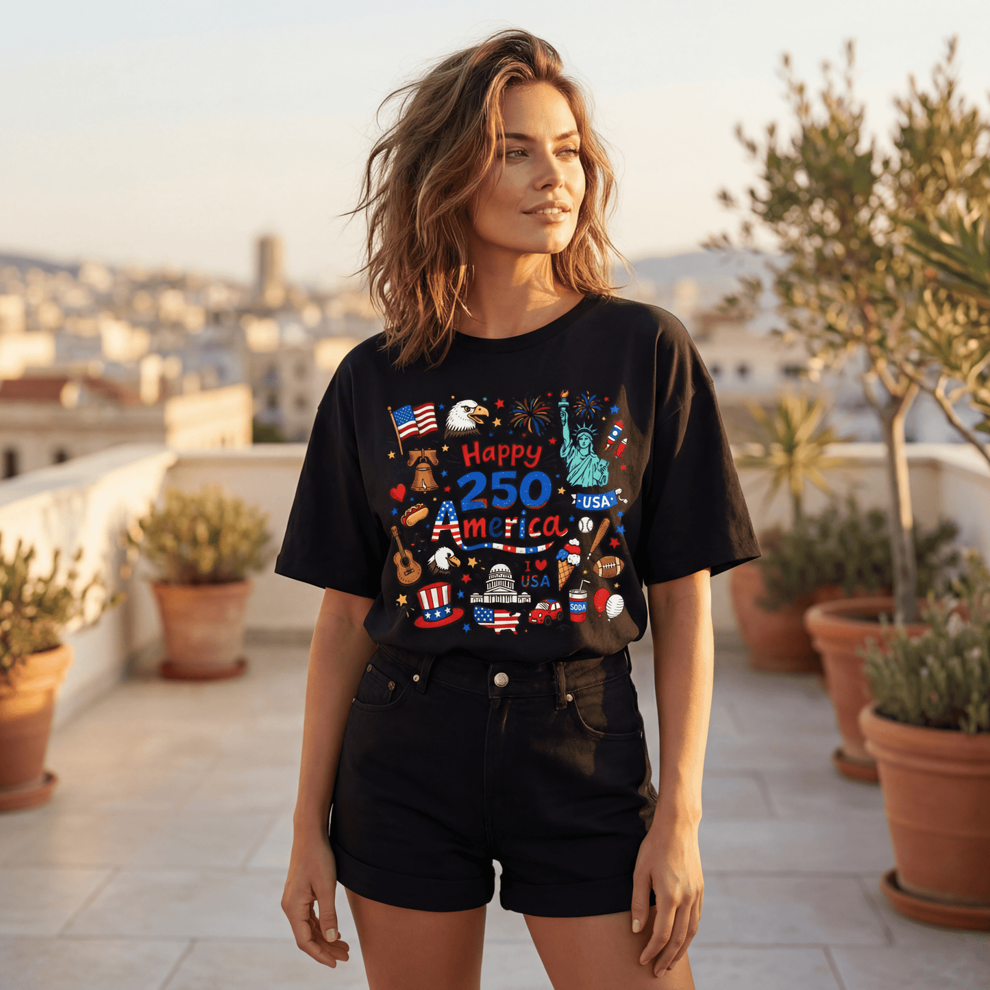 American Girl T-Shirt – RELLE Fashion & Lifestyle – Product Image
