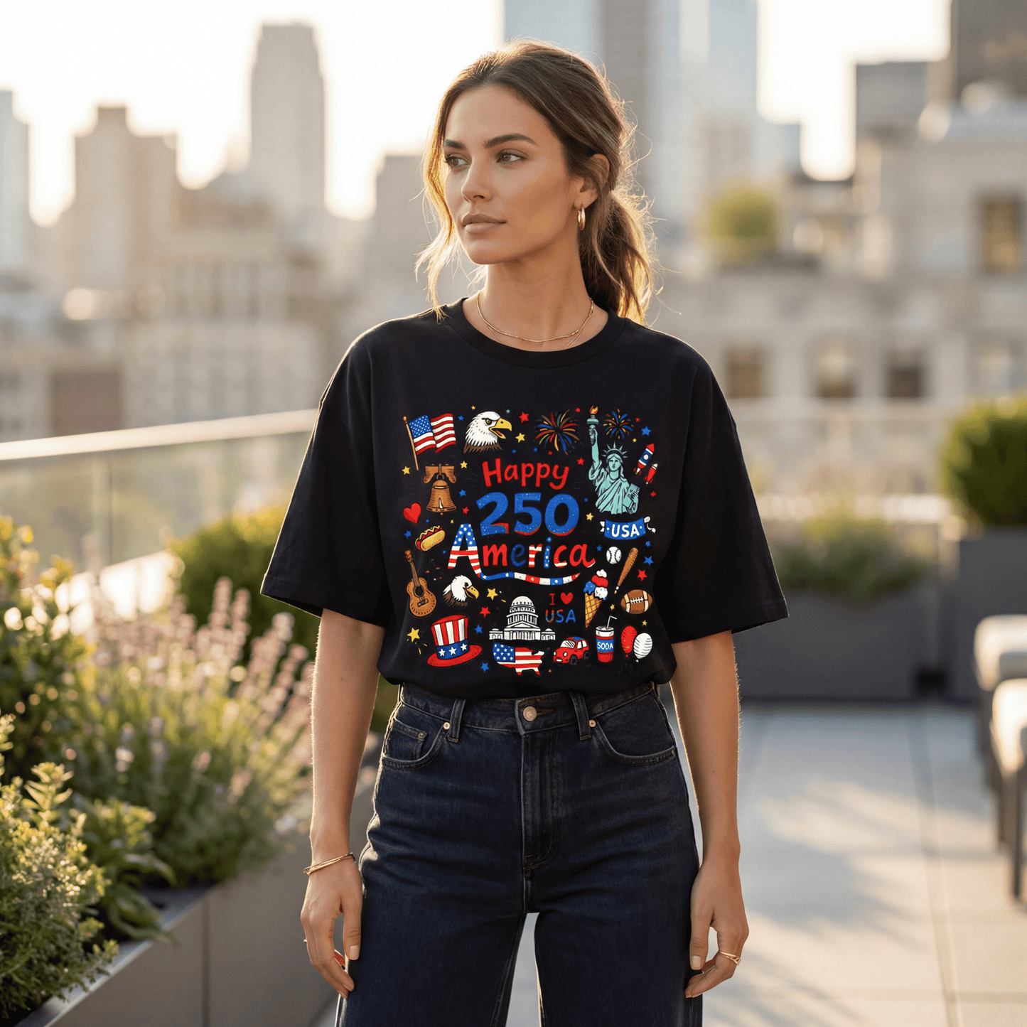 American Girl T-Shirt – RELLE Fashion & Lifestyle – Product Image