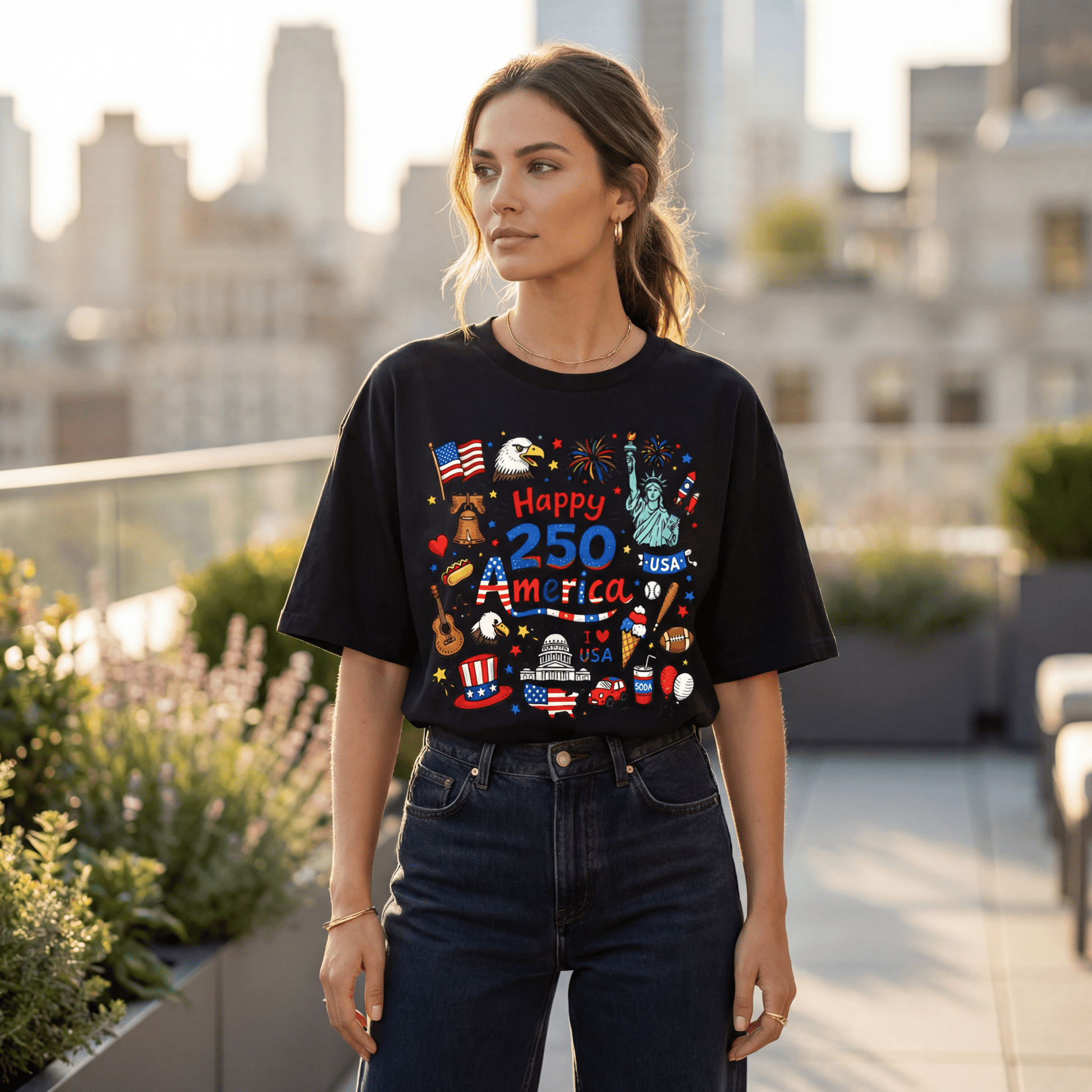 American Girl T-Shirt – RELLE Fashion & Lifestyle – Product Image