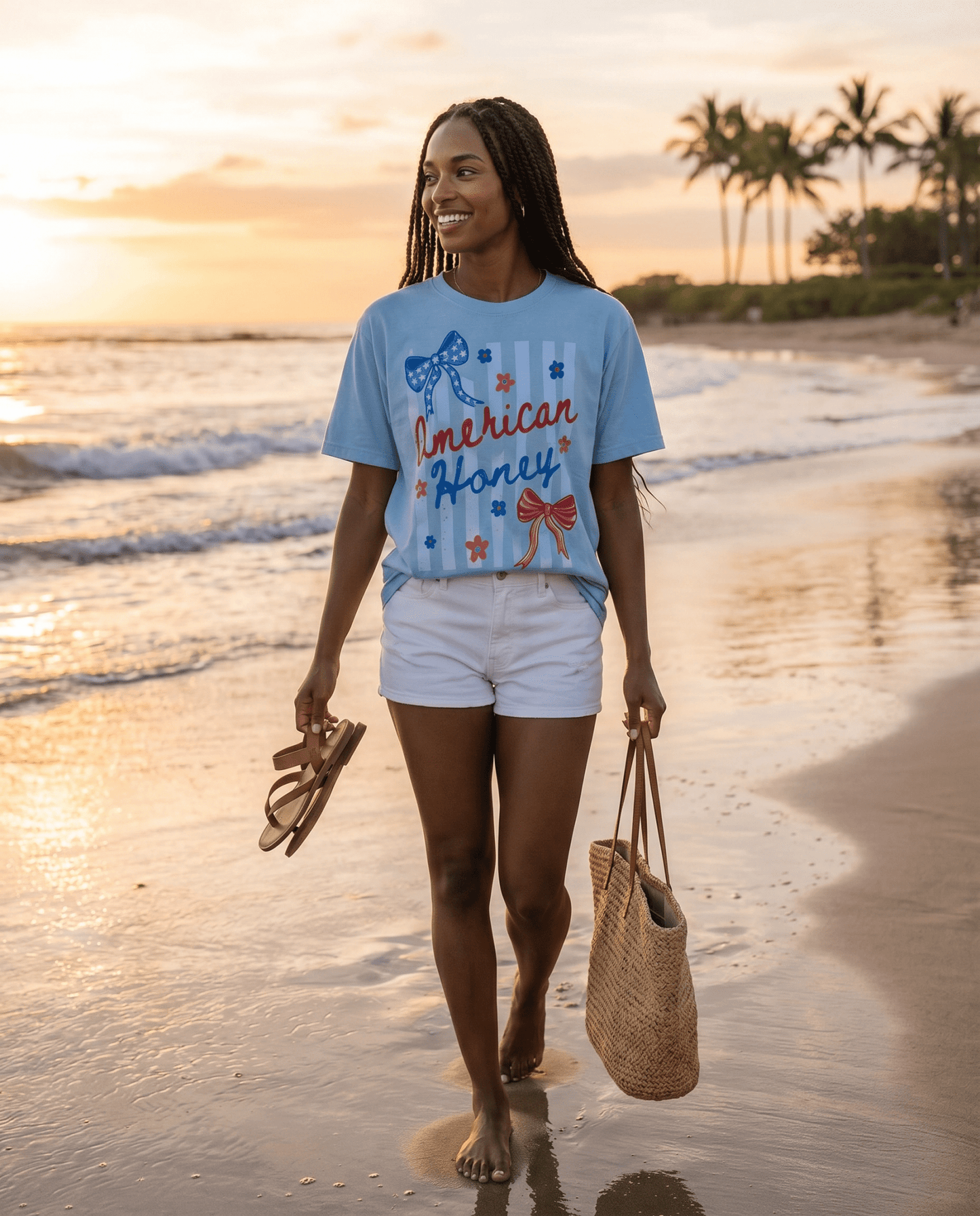 American Honey T-Shirt – RELLE Fashion & Lifestyle – Product Image