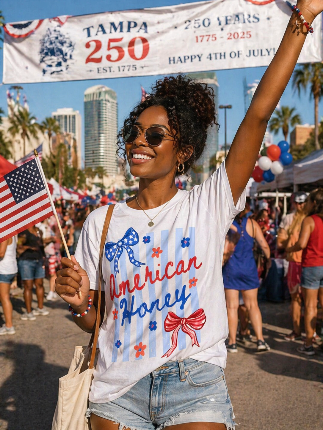 American Honey T-Shirt – RELLE Fashion & Lifestyle – Product Image